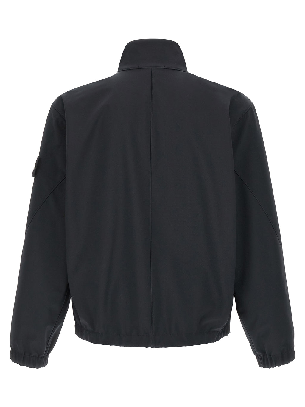 Stone Island Blue Polyester Shell Jacket