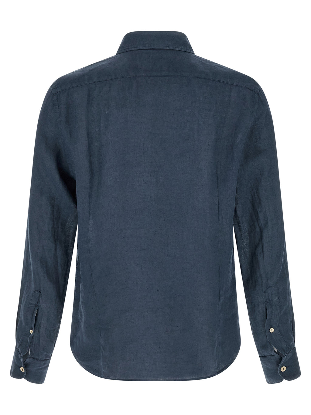 MC2 Saint Barth Blue Linen Blouse