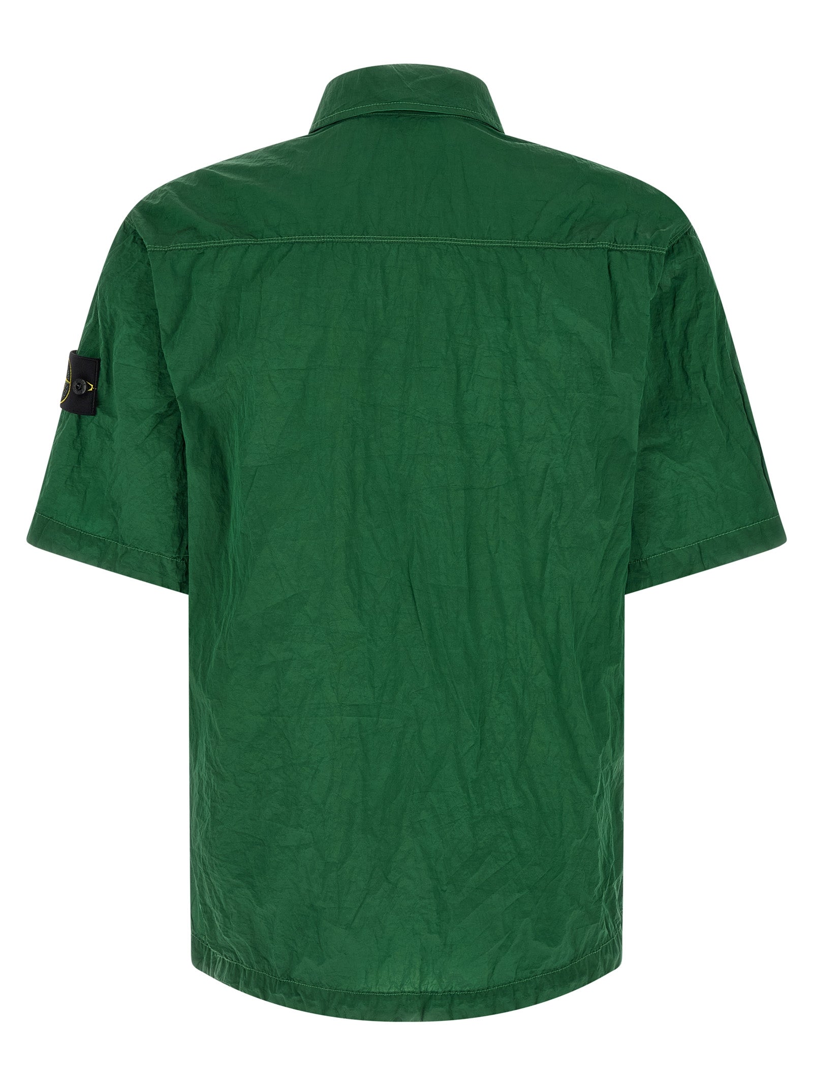Stone Island Bicolor Polyamide Blouse