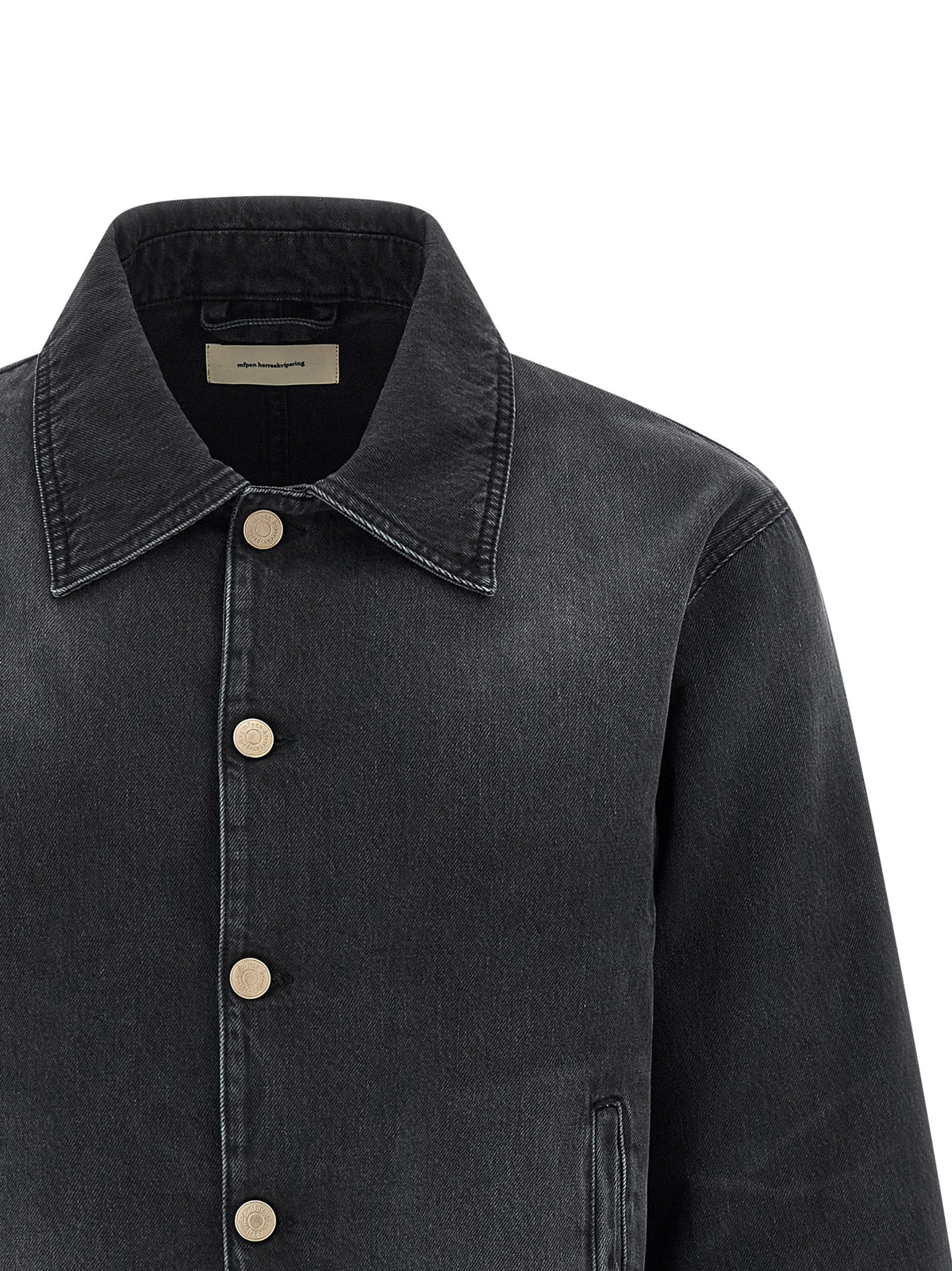 MFPEN Black Organic Cotton Denim Jacket