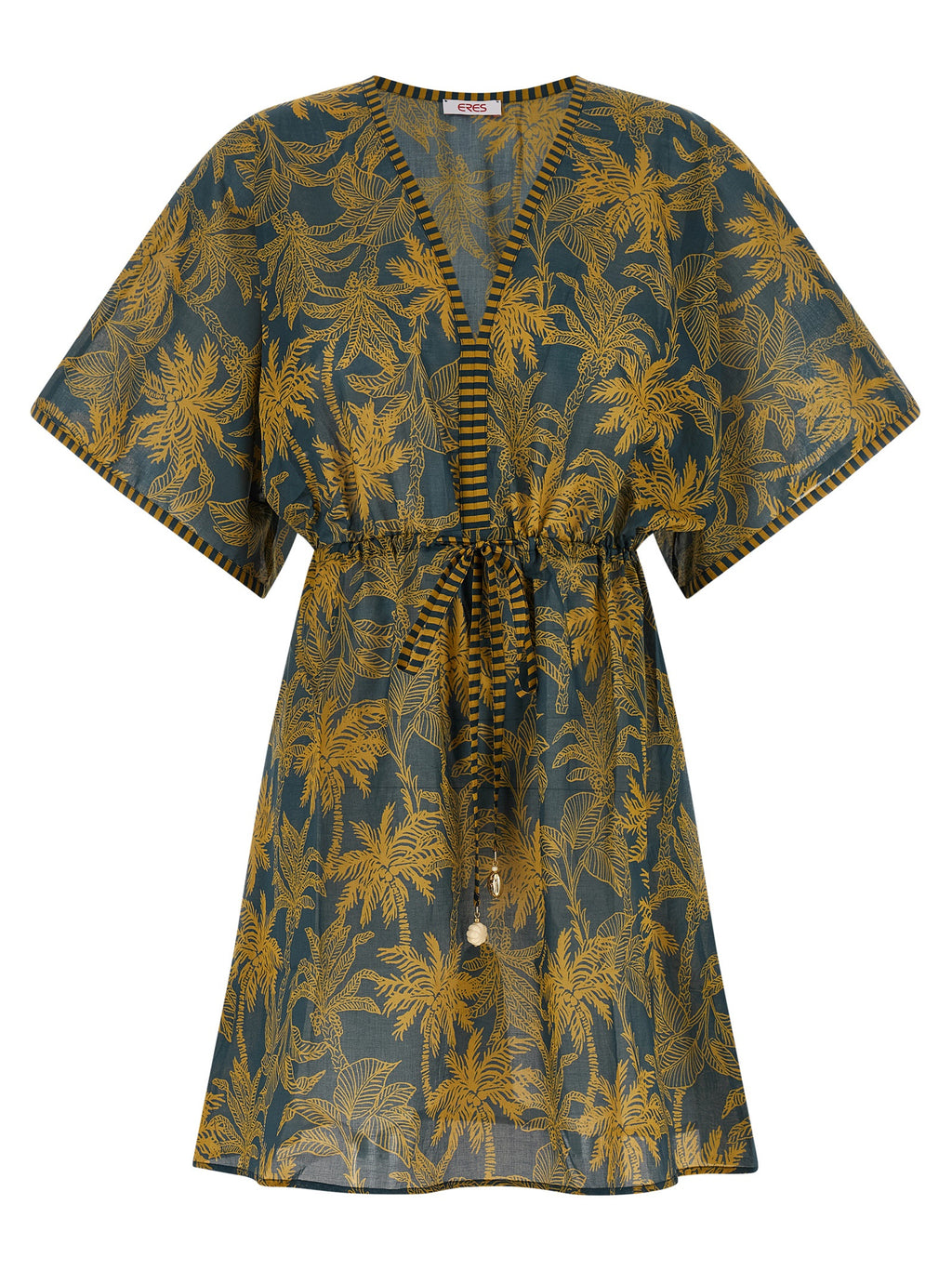 Eres Multicolor Cotton Casual Dress