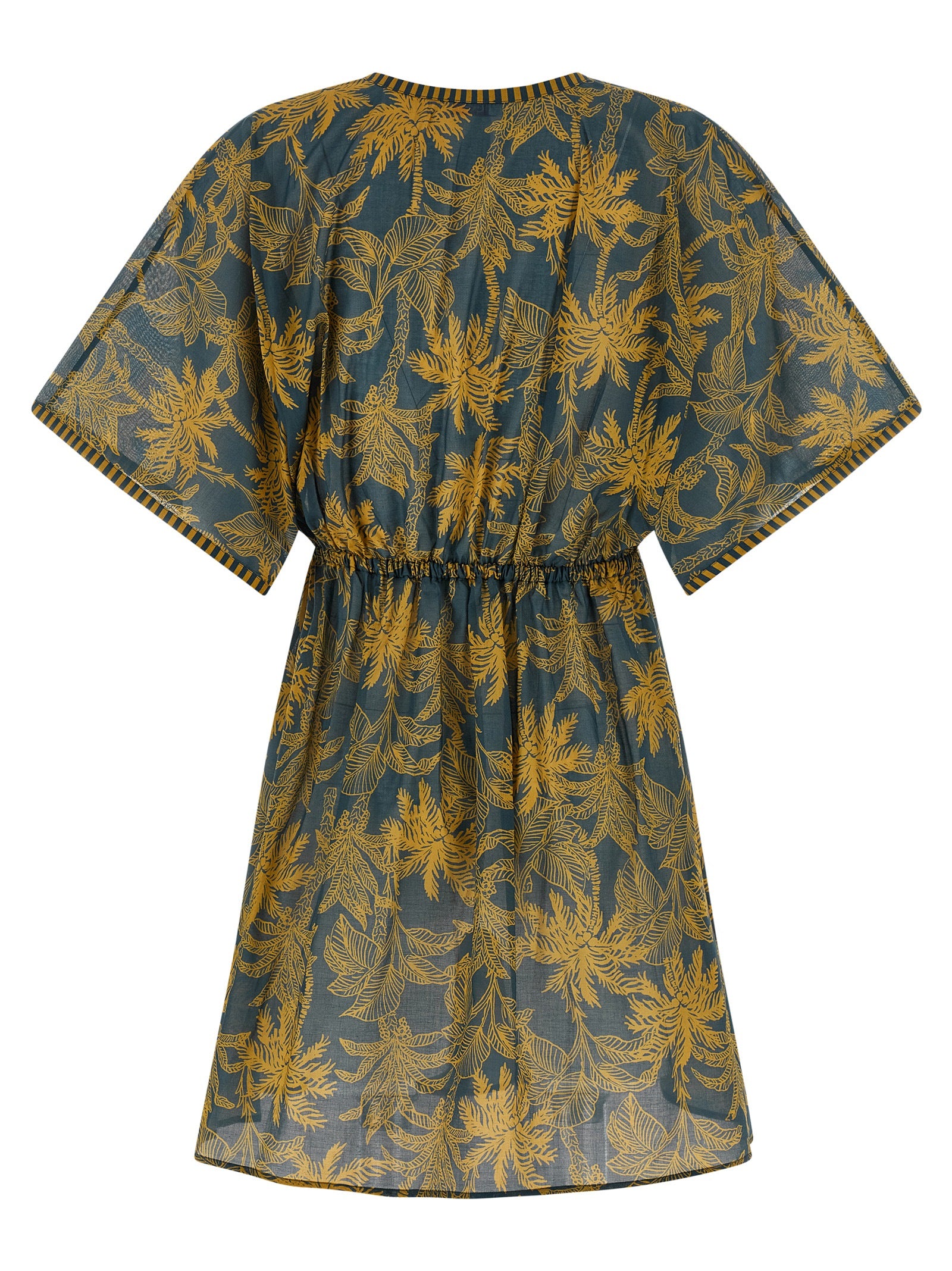 Eres Multicolor Cotton Casual Dress