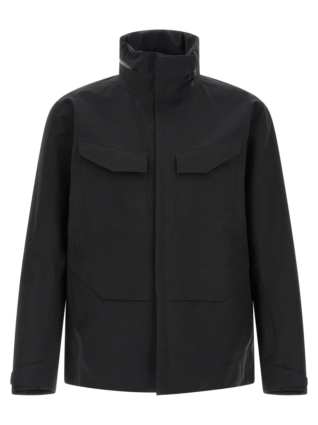 Arc'teryx Veilance Black Nylon Shell Jacket
