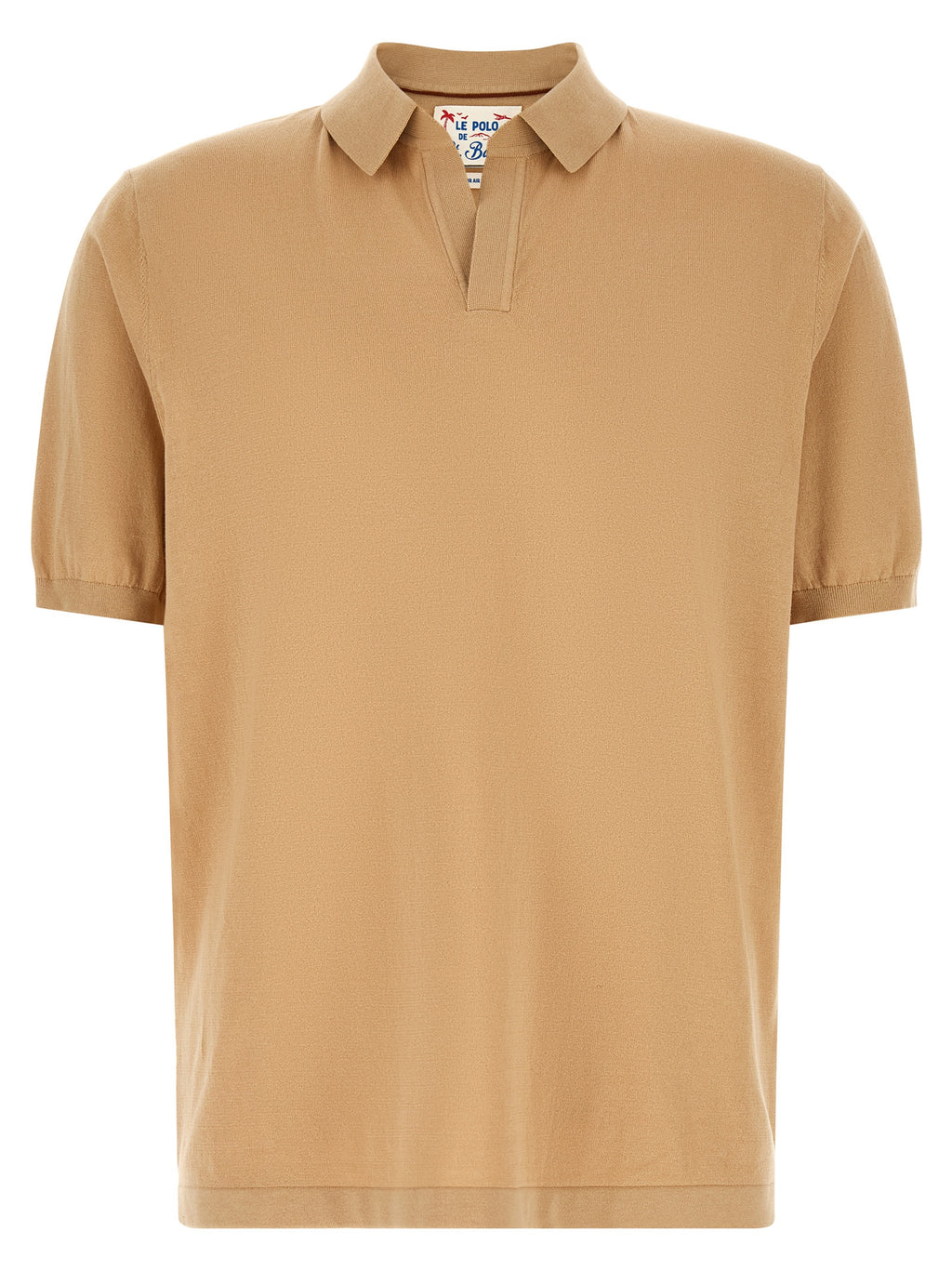 MC2 Saint Barth Beige Cotton Polo Shirt