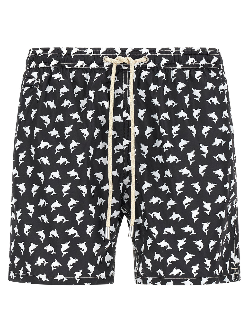 MC2 Saint Barth Bicolor Polyester Swim Shorts