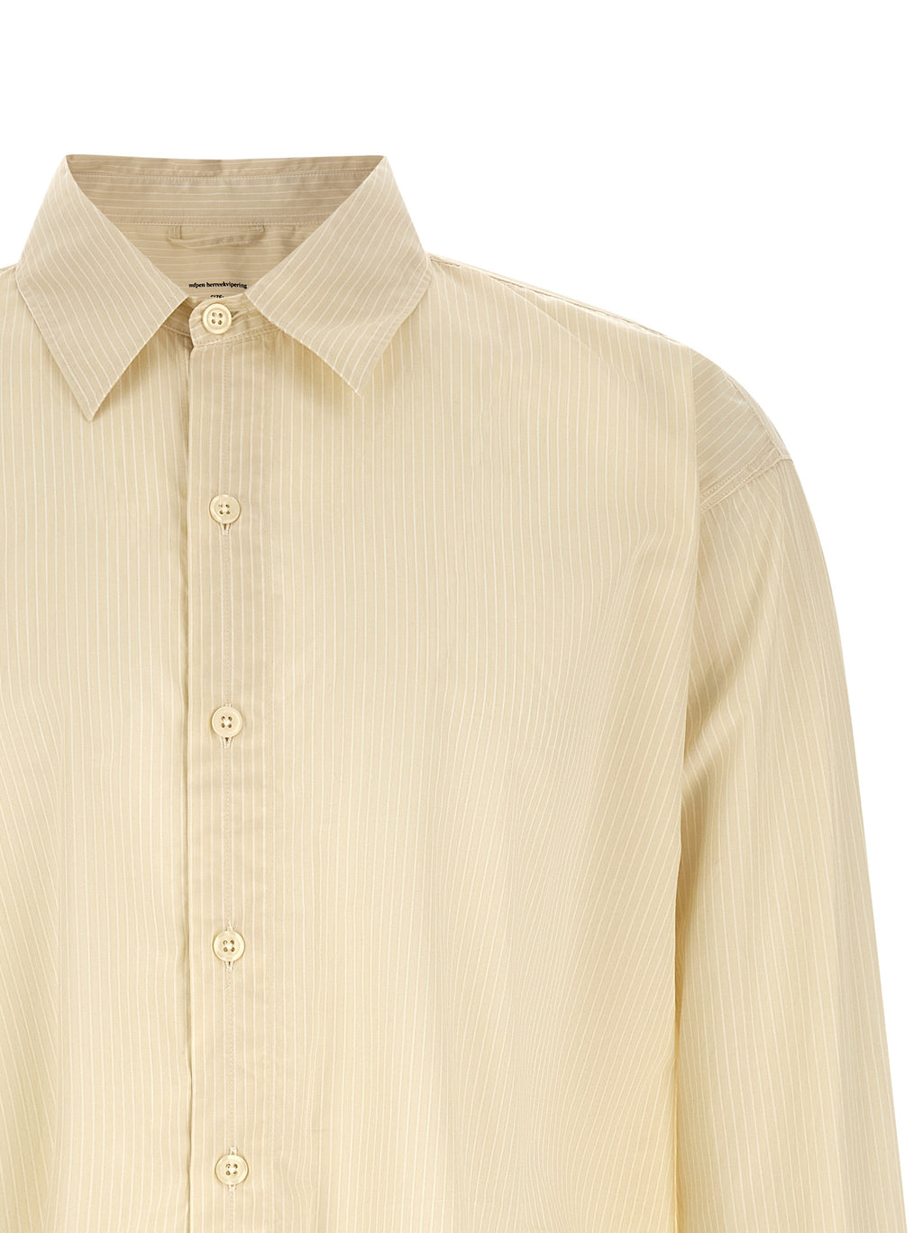 MFPEN Beige Baumwollbluse
