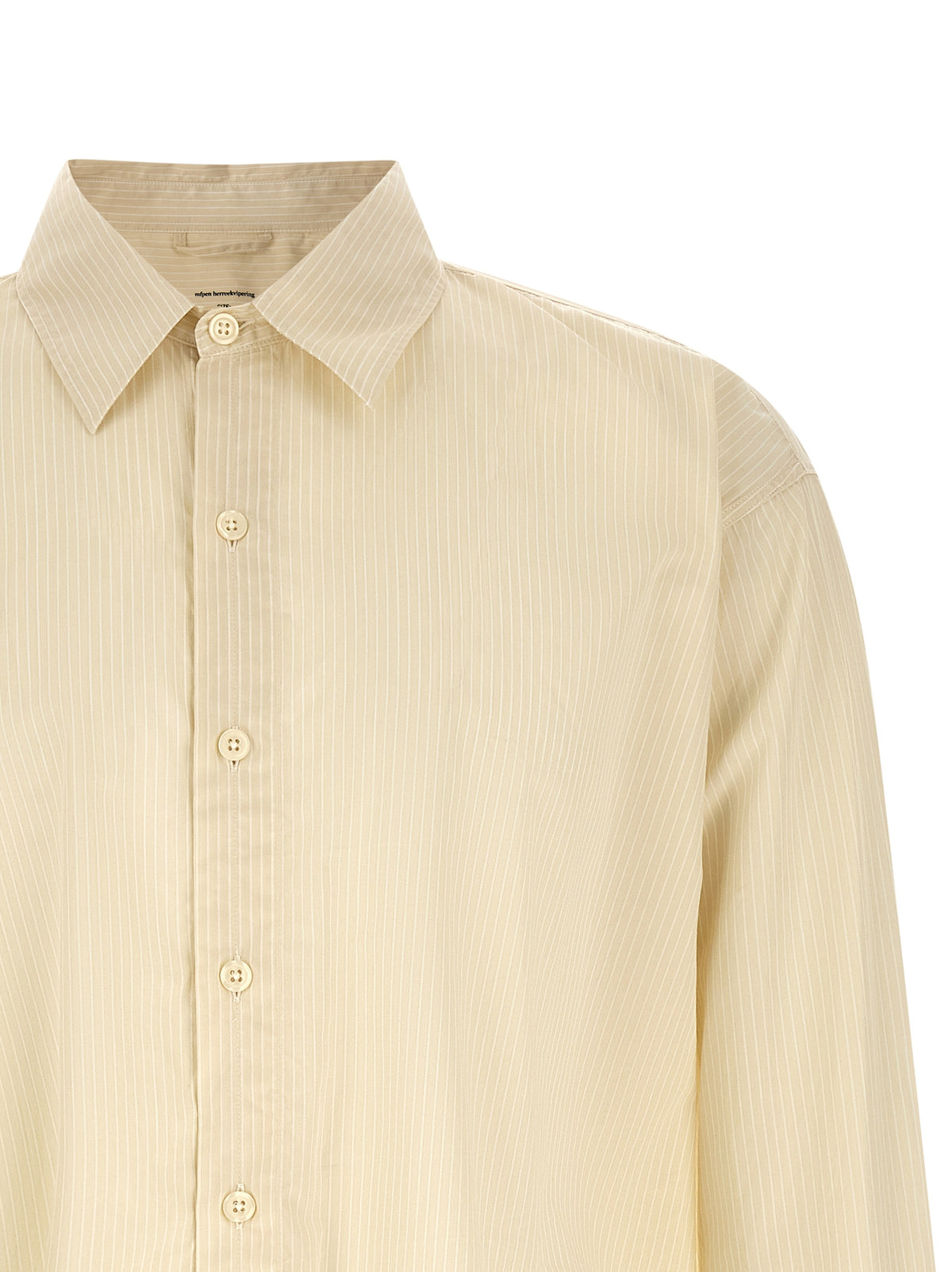 MFPEN Beige Baumwollbluse