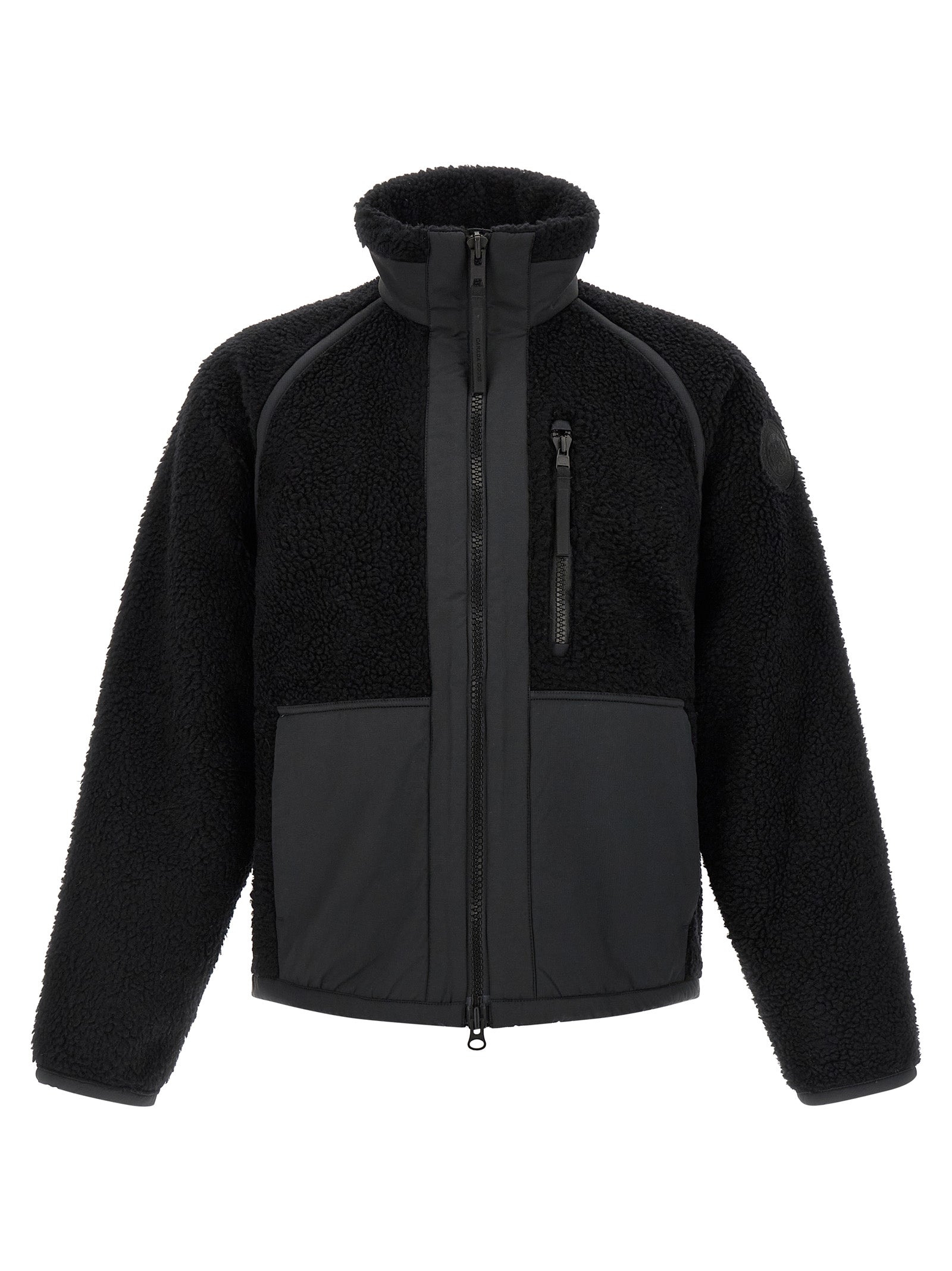 Canada Goose Black Wool Full-Length Jacket