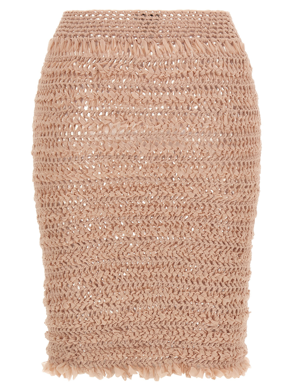 ALLIS Multicolor Polyester Midi Skirt