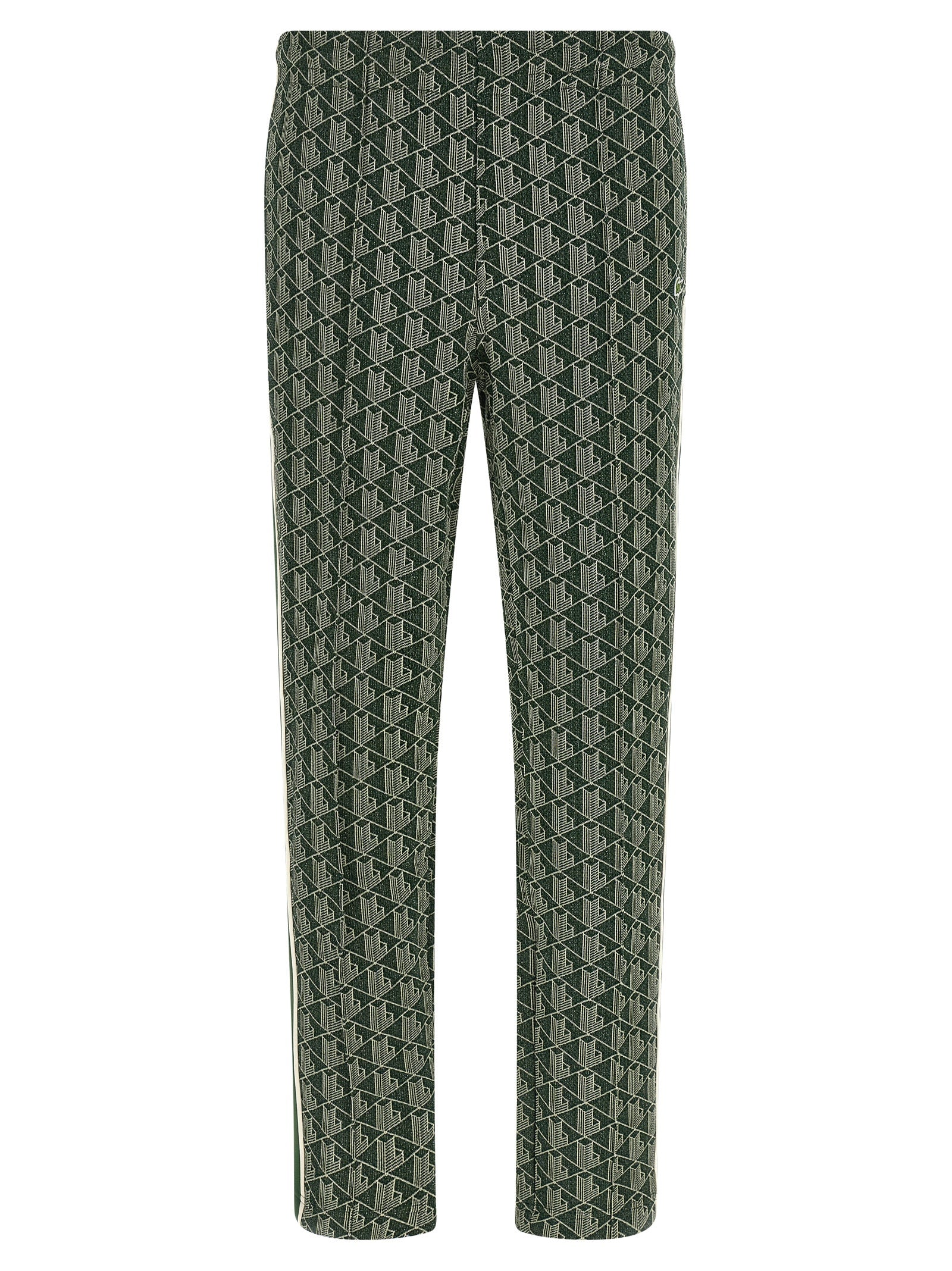 Lacoste Bicolor Polyester Joggers (Workout Pants)