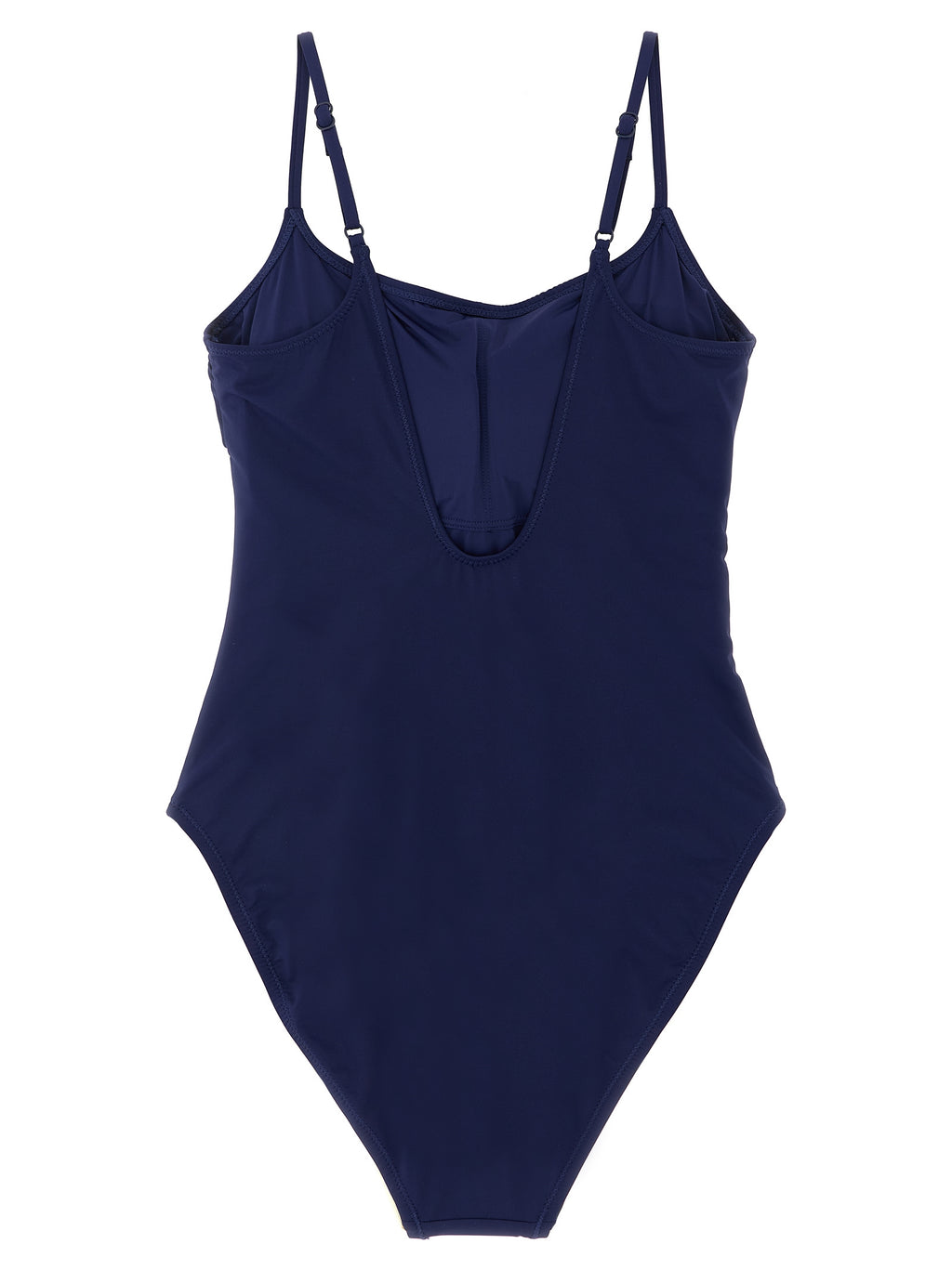 Polo Ralph Lauren Blue Nylon One-Piece Swimsuit