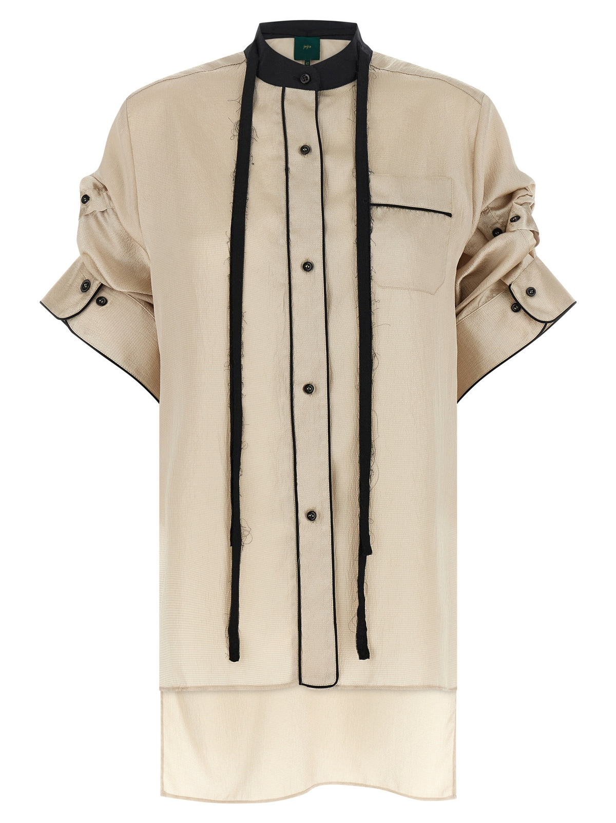MAISON JEJIA Beige Polyester Blouse