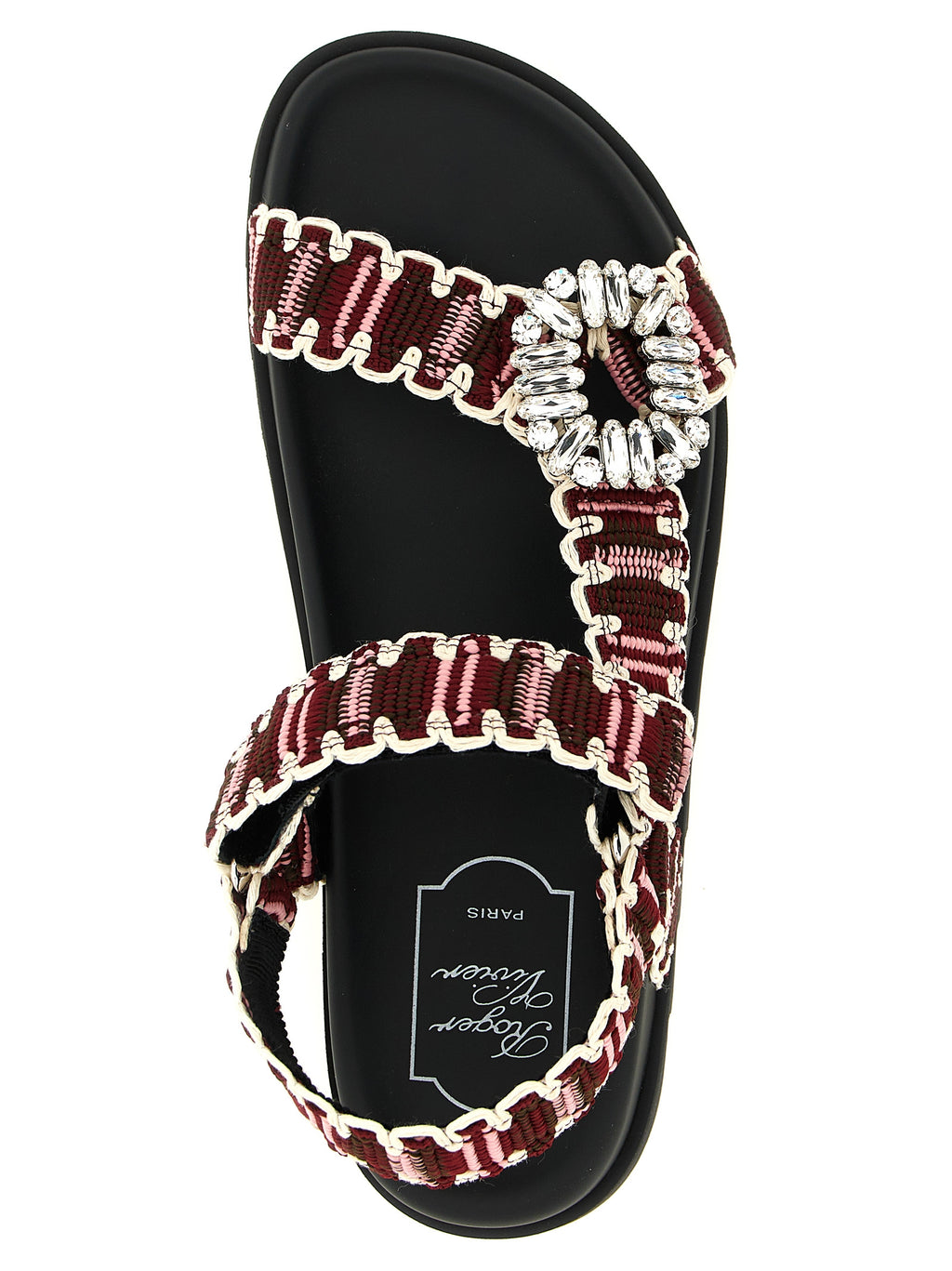 Roger Vivier Multicolor Polyester Flat Sandals