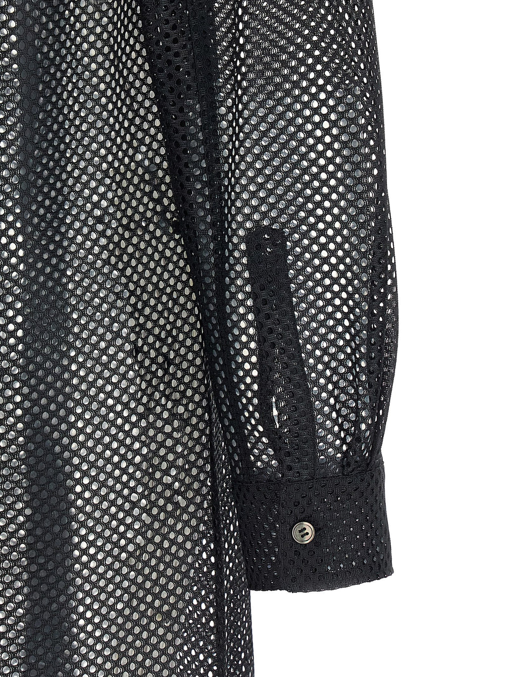 Comme Des Garçons Black Polyester Blouse