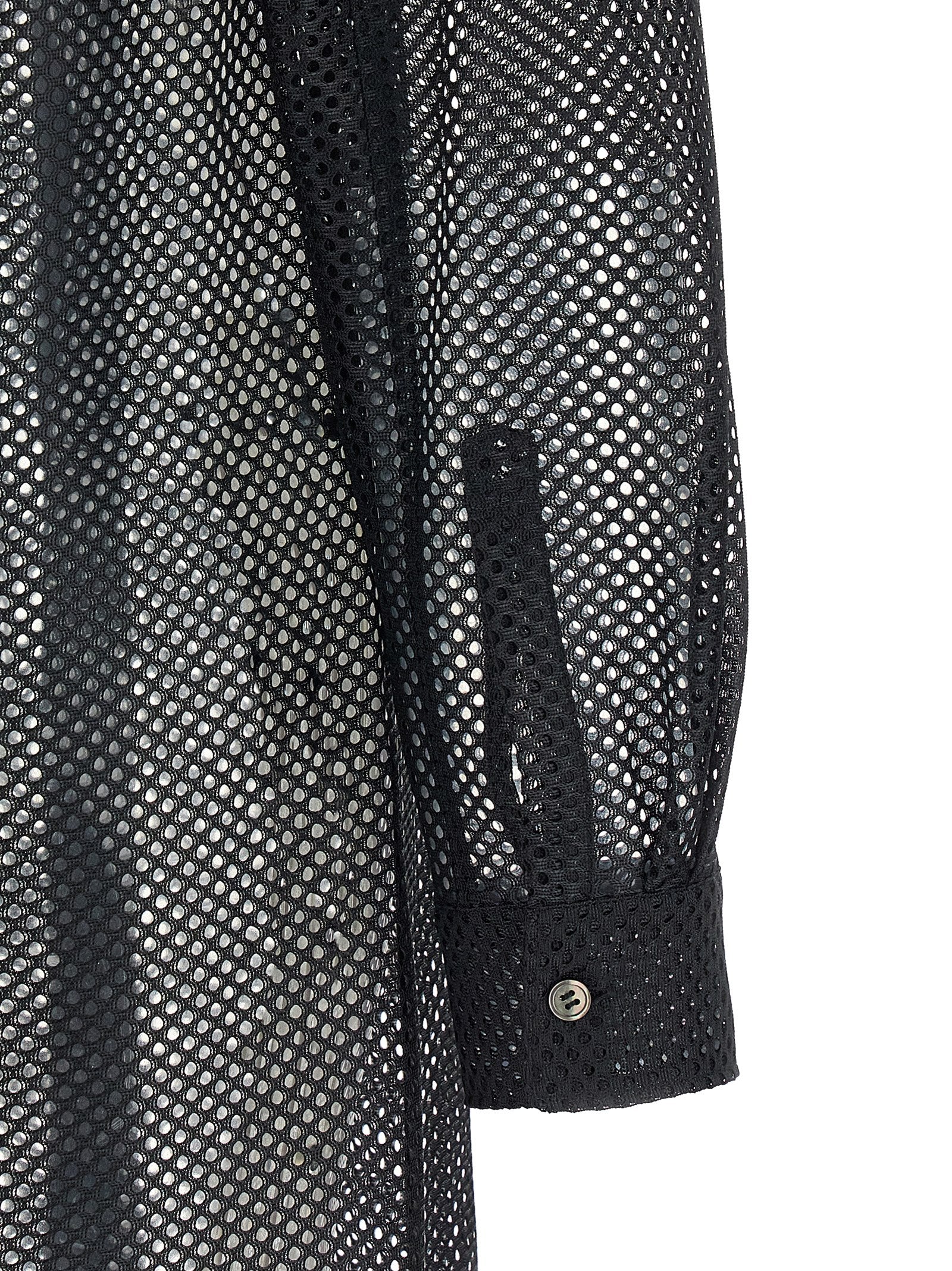 Comme Des Garçons Black Polyester Blouse