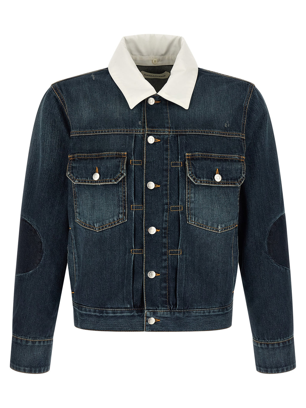 Namacheko Blue Cotton Denim Jacket