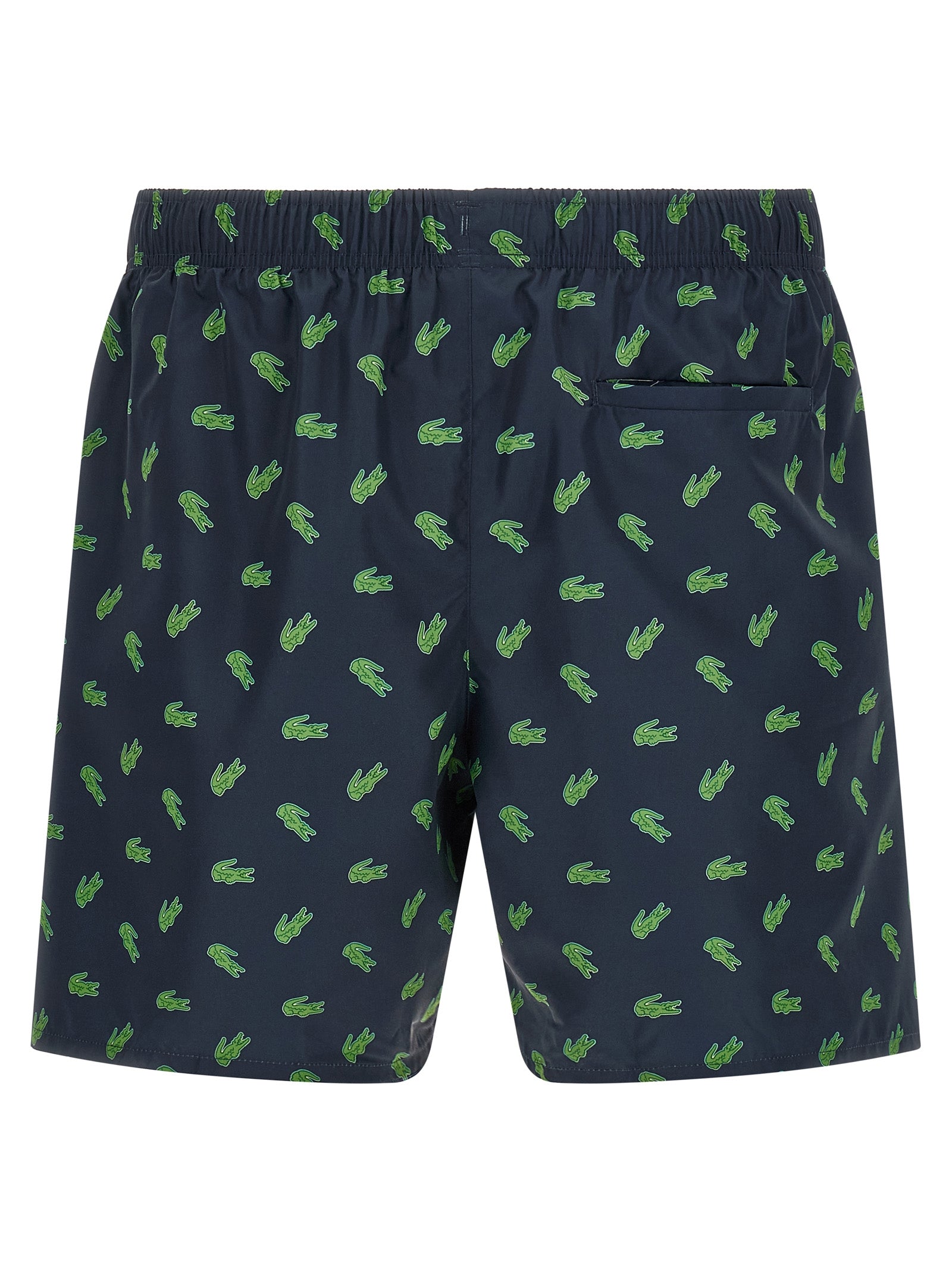 Lacoste Blue Polyester Swim Shorts