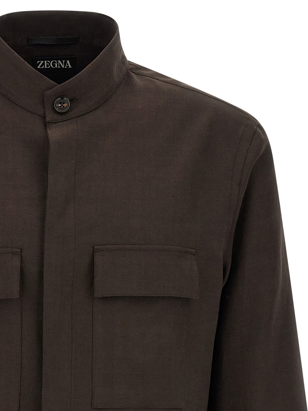 ZEGNA Brown Designer Fashion detail view
