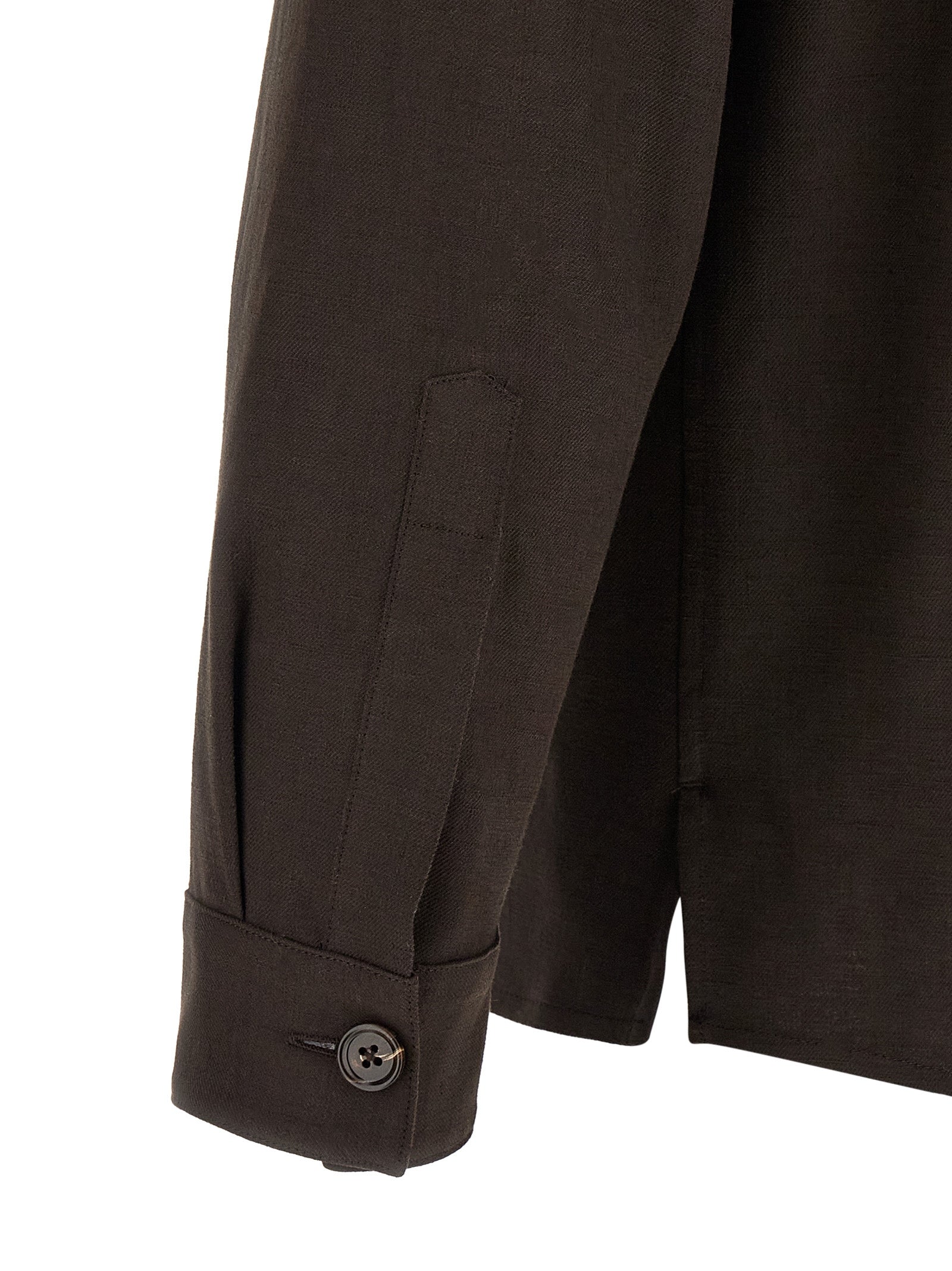 ZEGNA Brown Designer Fashion side view