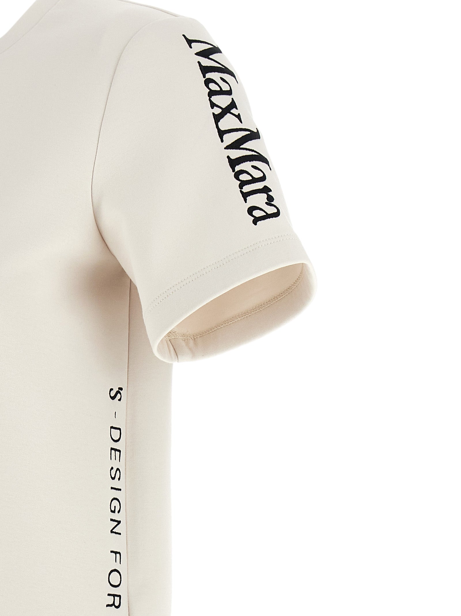 'S Max Mara Beige Cotton T-Shirt