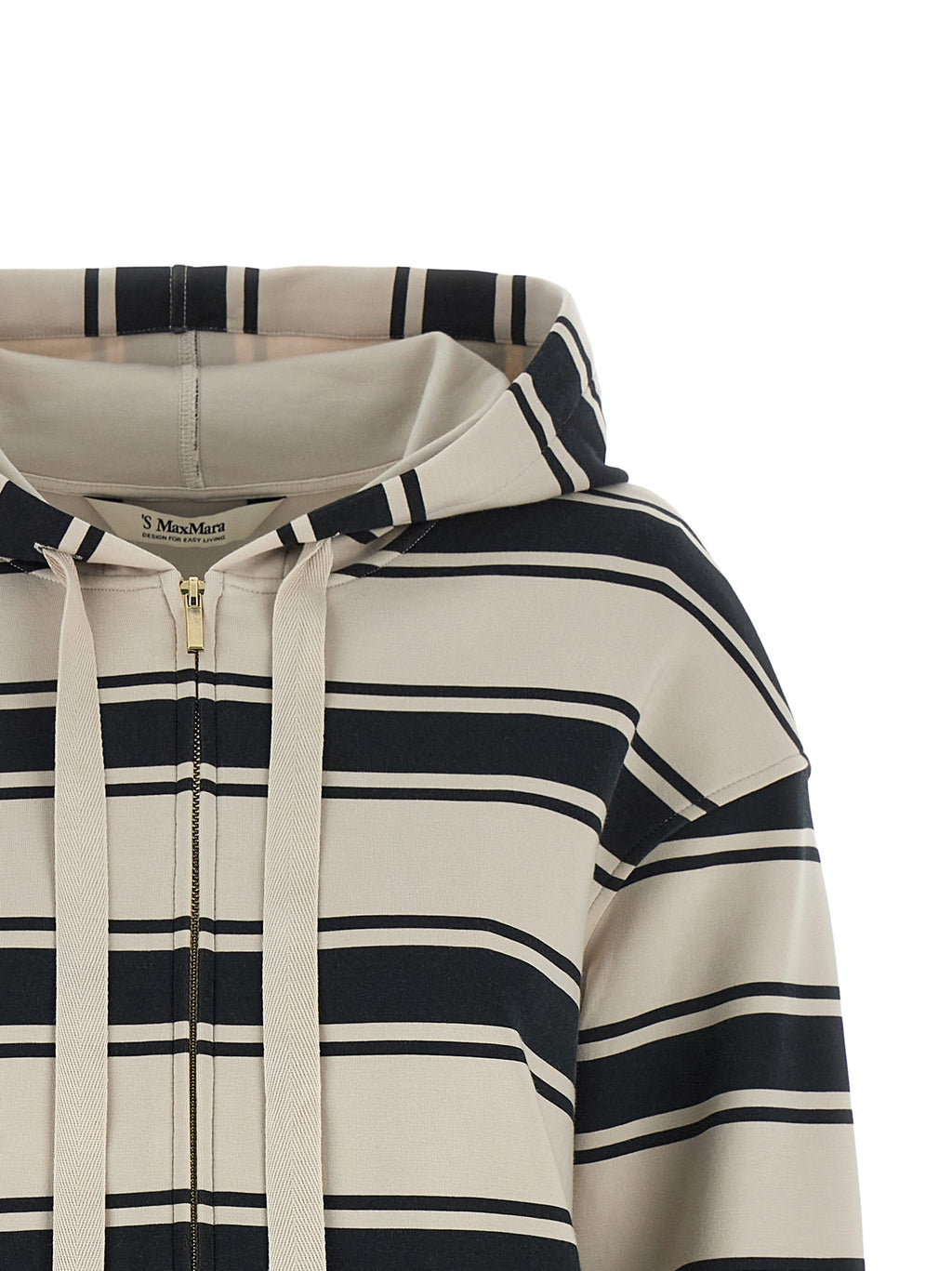 'S Max Mara Blue Cotton Hoodie