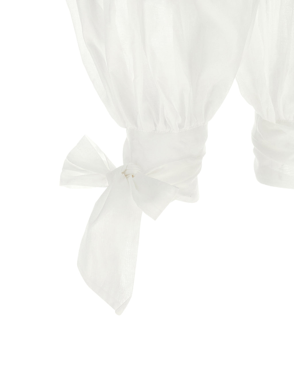 The Andamane White Cotton Casual Pants