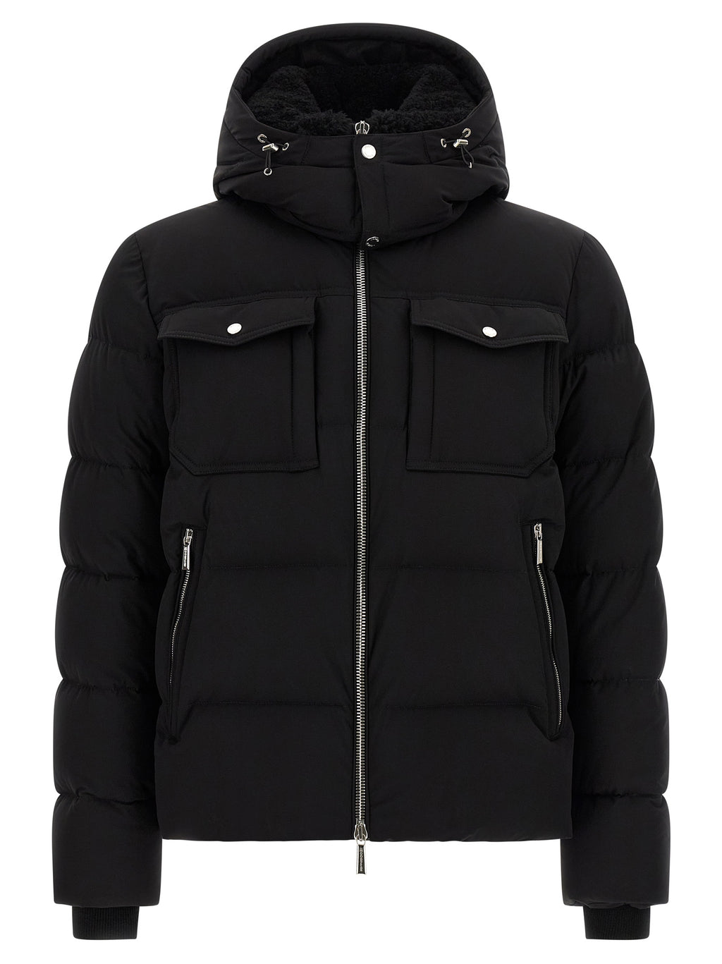 MooRER Black Wool Bomber