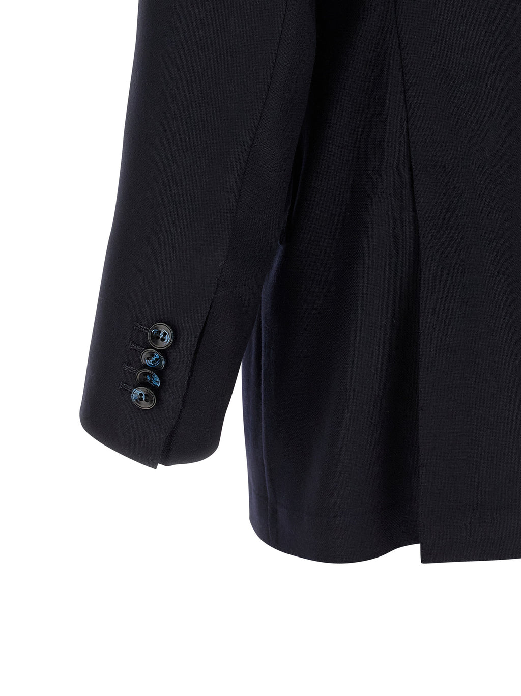 Kiton Blue Virgin Wool Two-Piece Suit