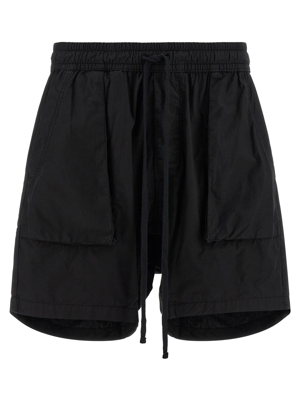 Thom Krom Black Organic Cotton Bermuda Shorts