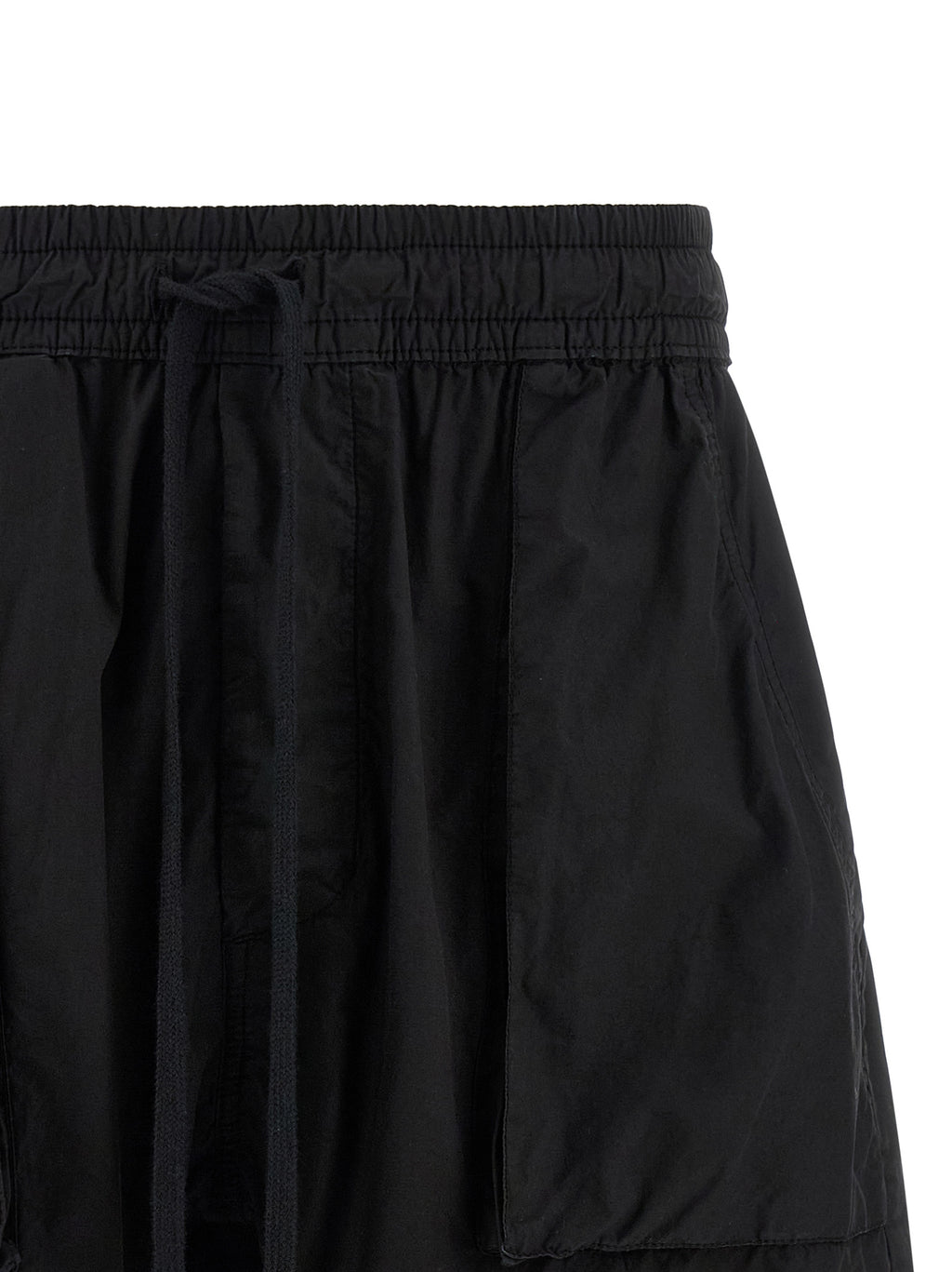 Thom Krom Black Organic Cotton Bermuda Shorts