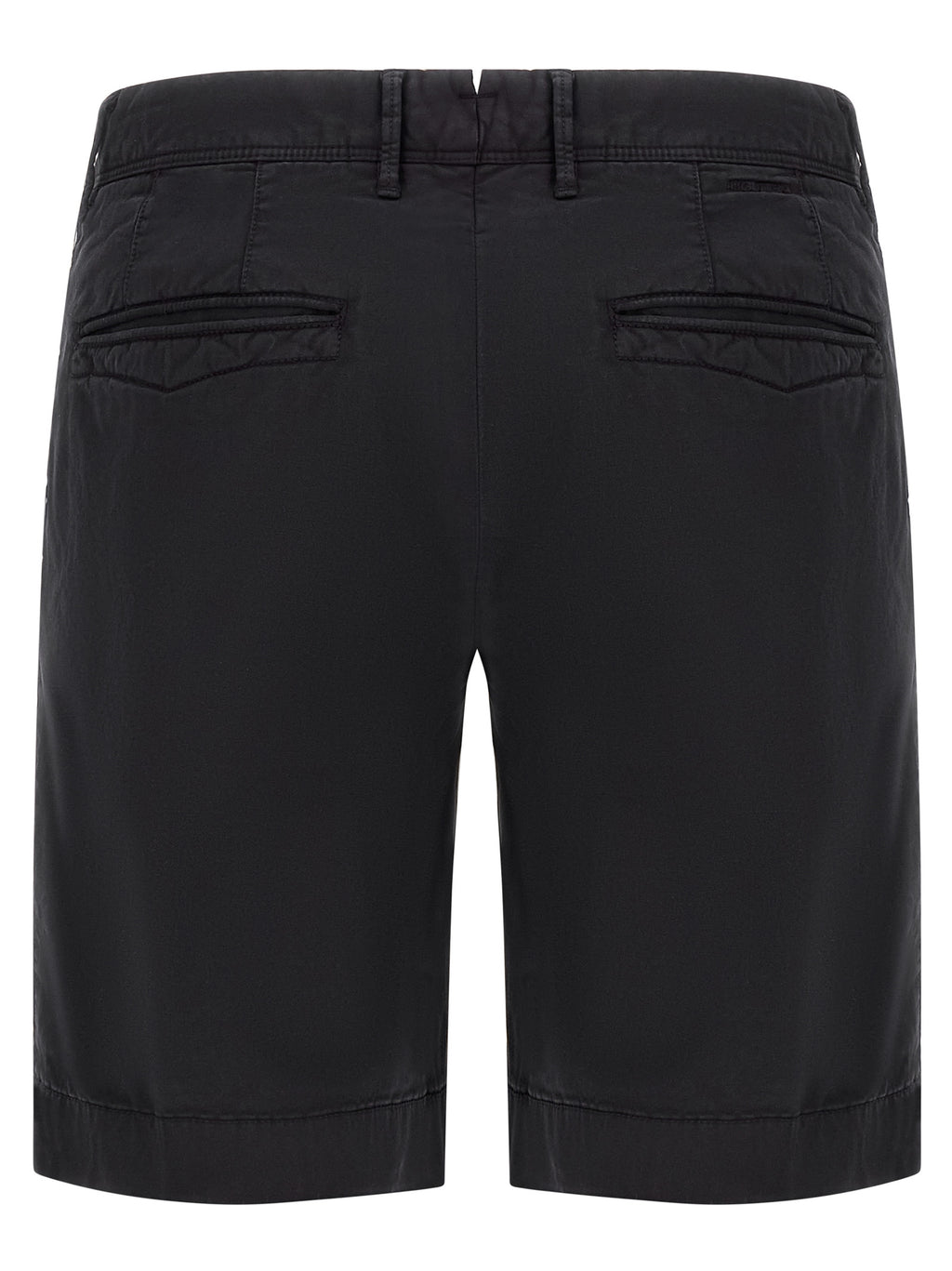 Incotex Blue Cotton Bermuda Shorts