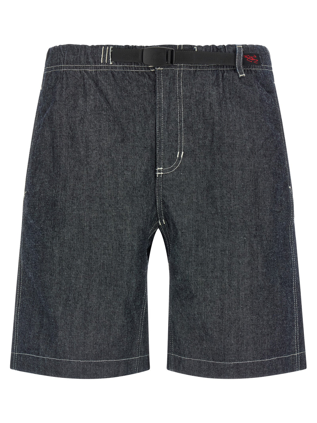 Gramicci Blue Cotton Bermuda Shorts