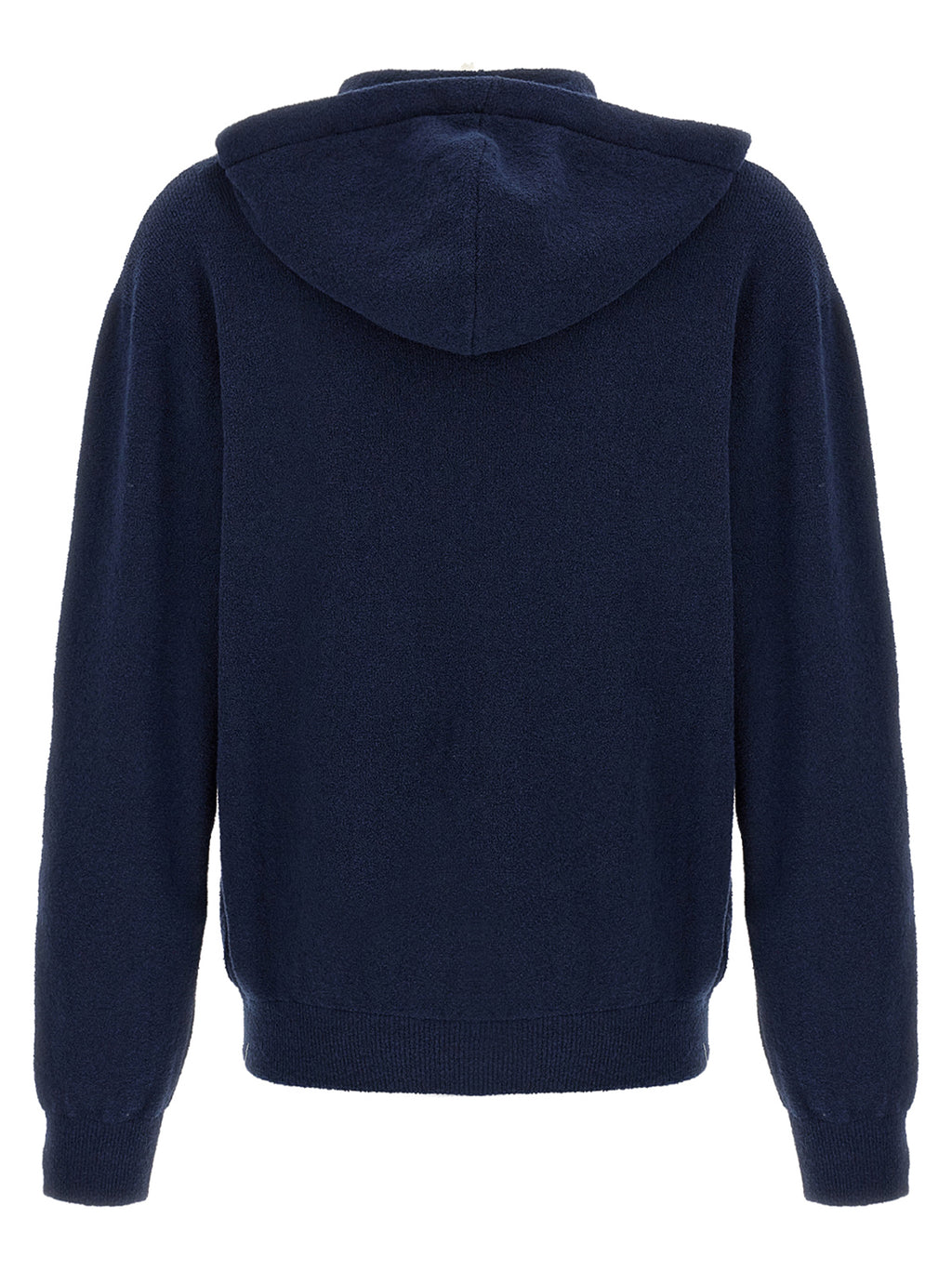 Roberto Collina Blue Cotton Sweatshirt