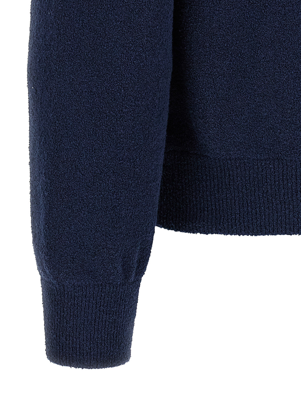 Roberto Collina Blue Cotton Sweatshirt