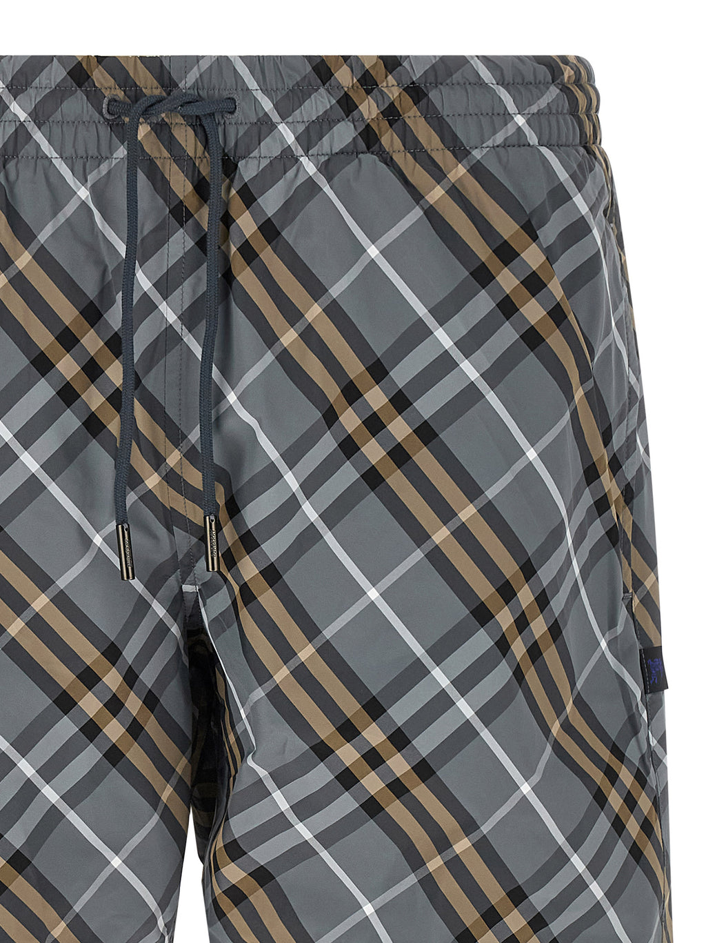 Burberry Blue Polyamide Bermuda Shorts