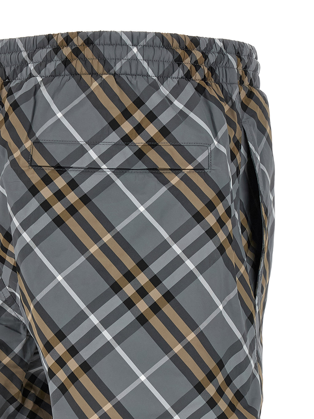 Burberry Blue Polyamide Bermuda Shorts