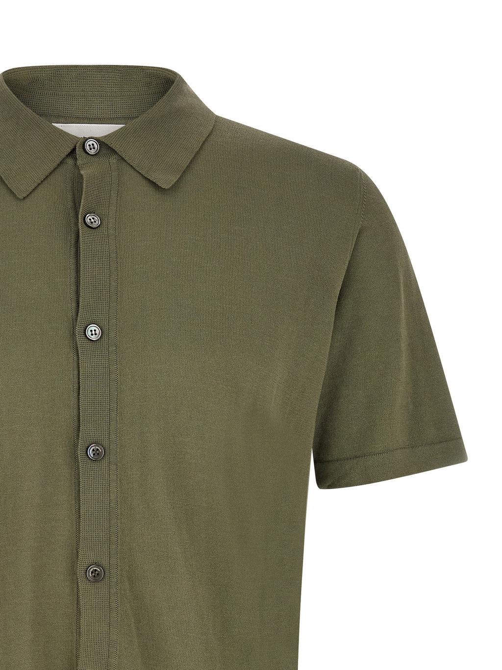 Roberto Collina Bicolor Cotton Blouse