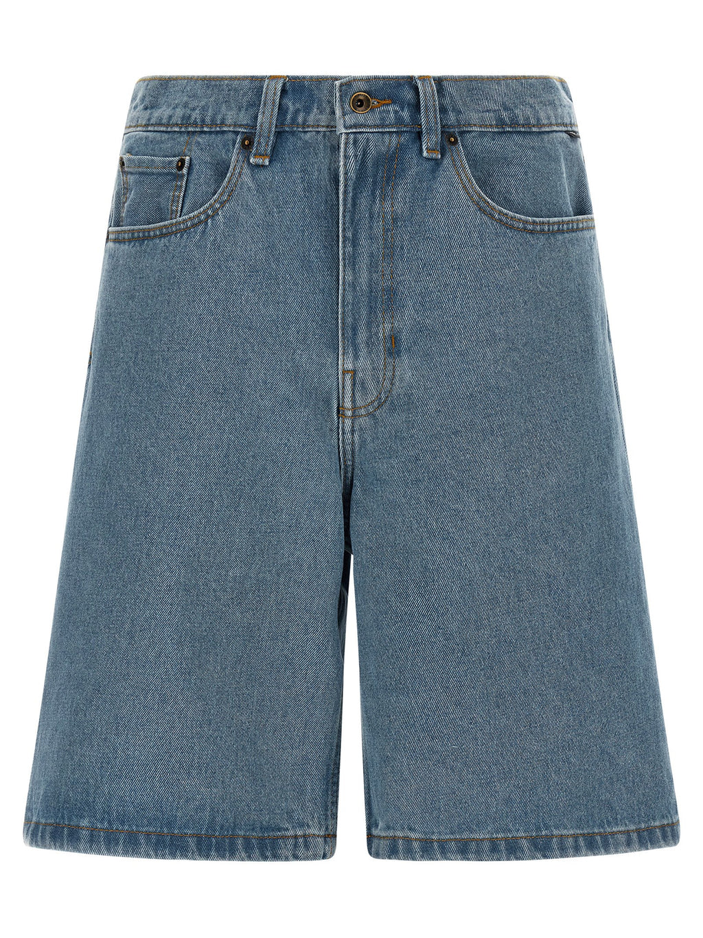 Vans Blue Cotton Bermuda Shorts