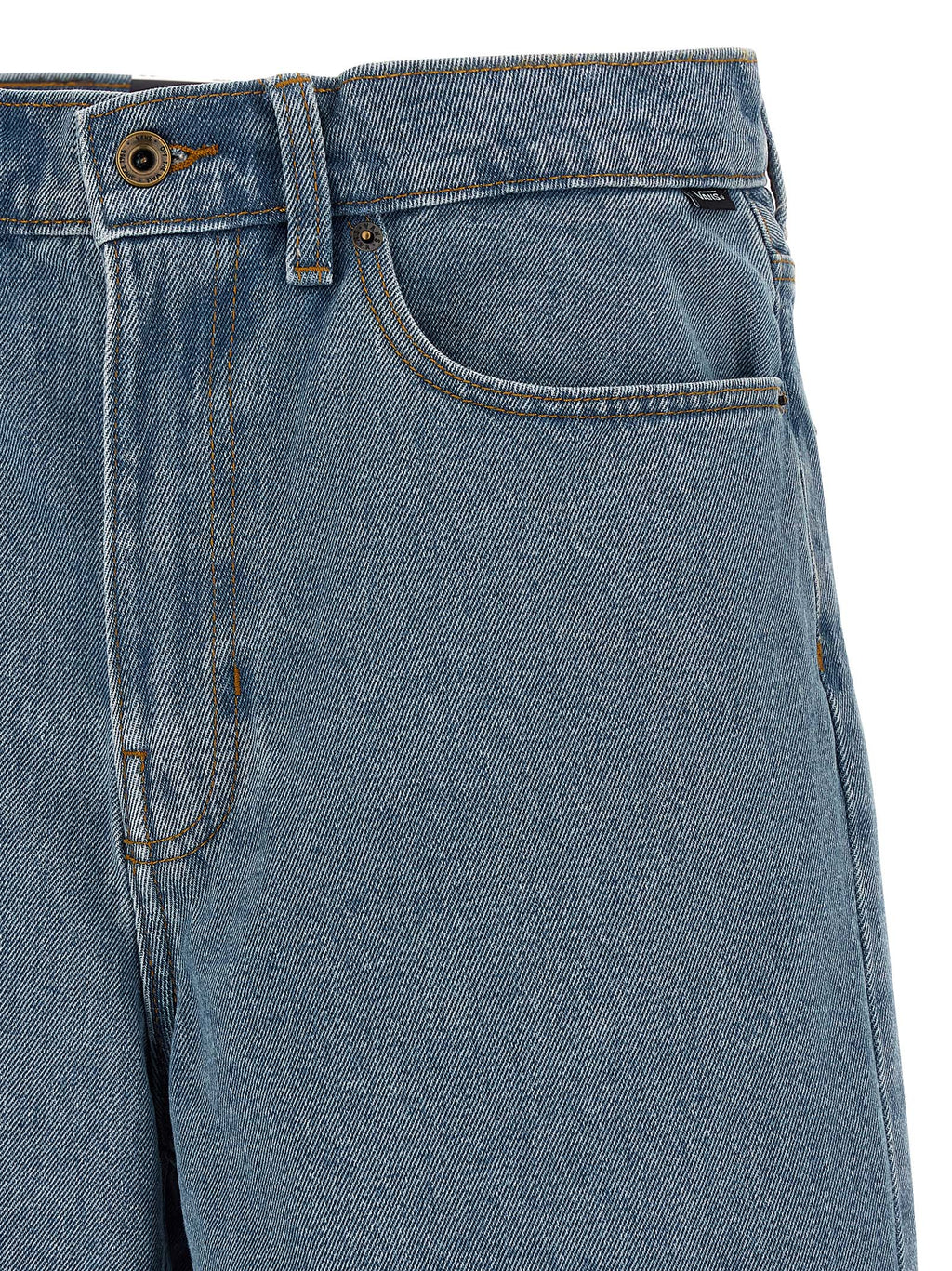 Vans Blue Cotton Bermuda Shorts