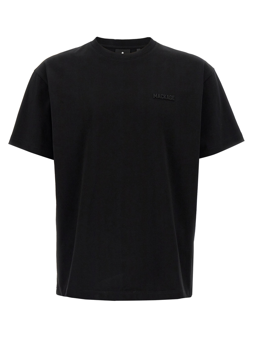 Mackage Black Cotton T-Shirt