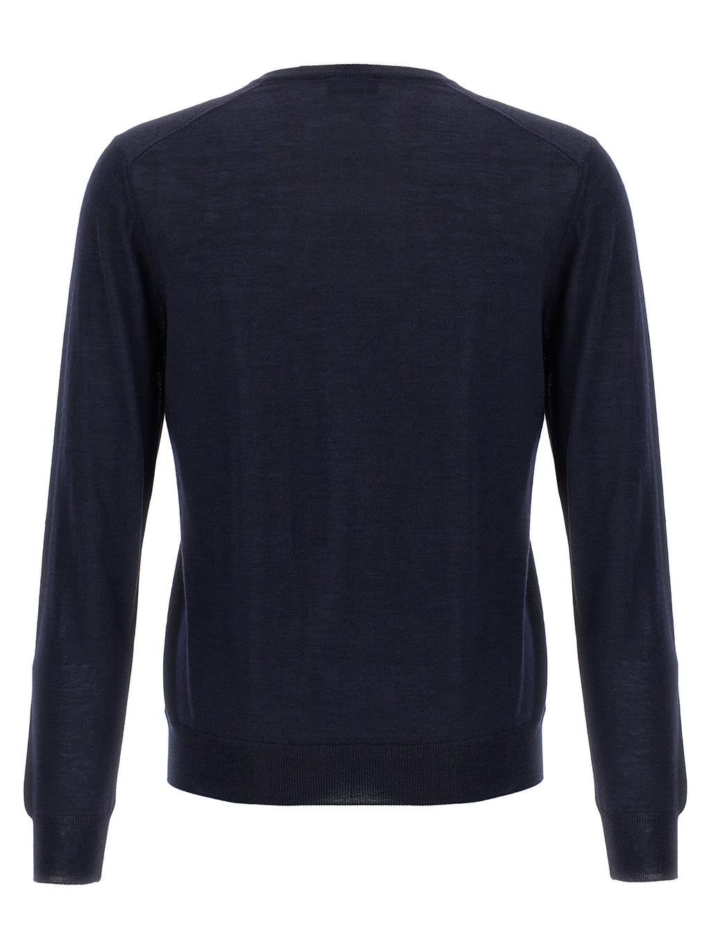 Barba Napoli Blue Wool Cardigan