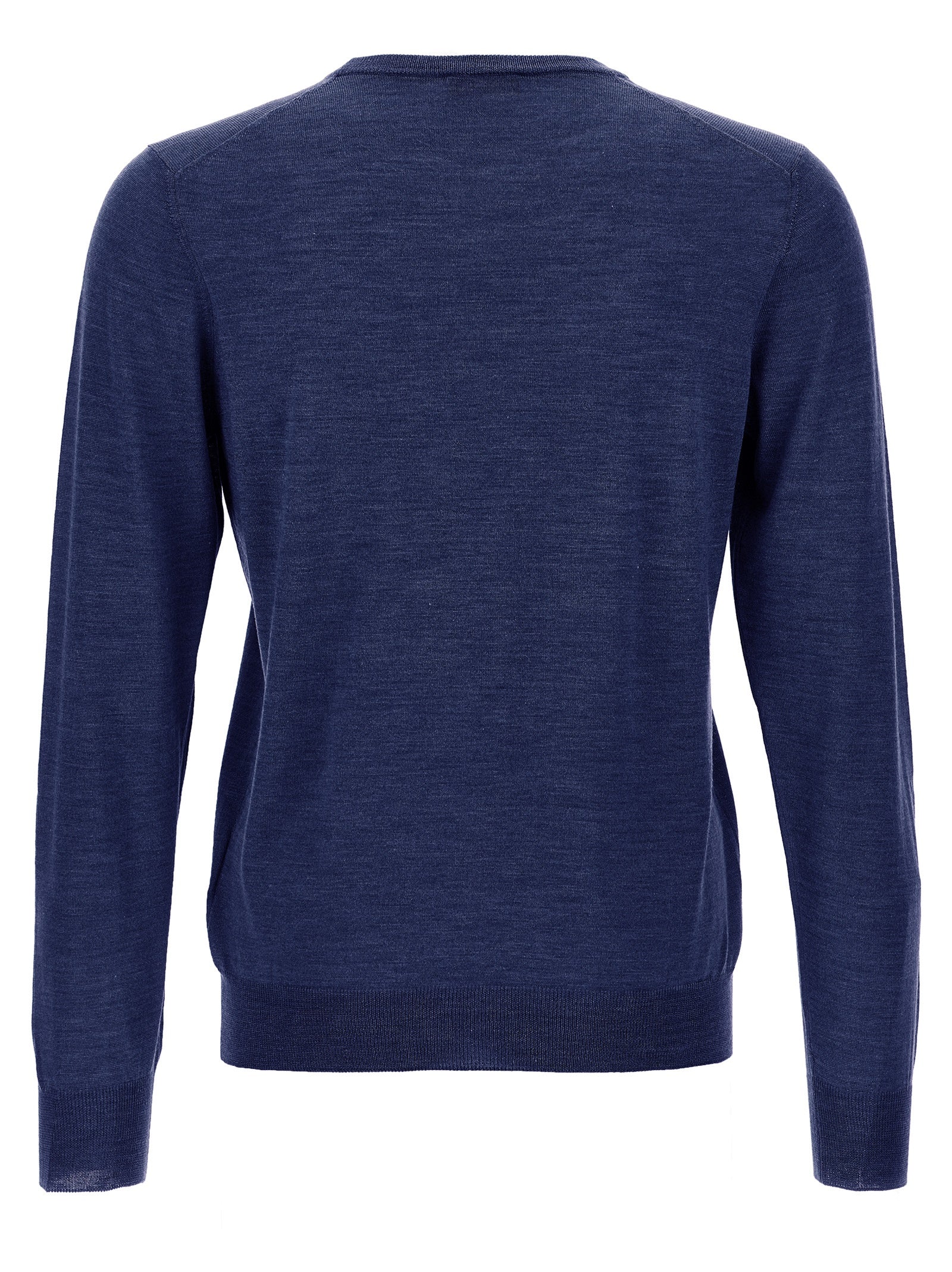 Barba Napoli Blue Wool Cardigan