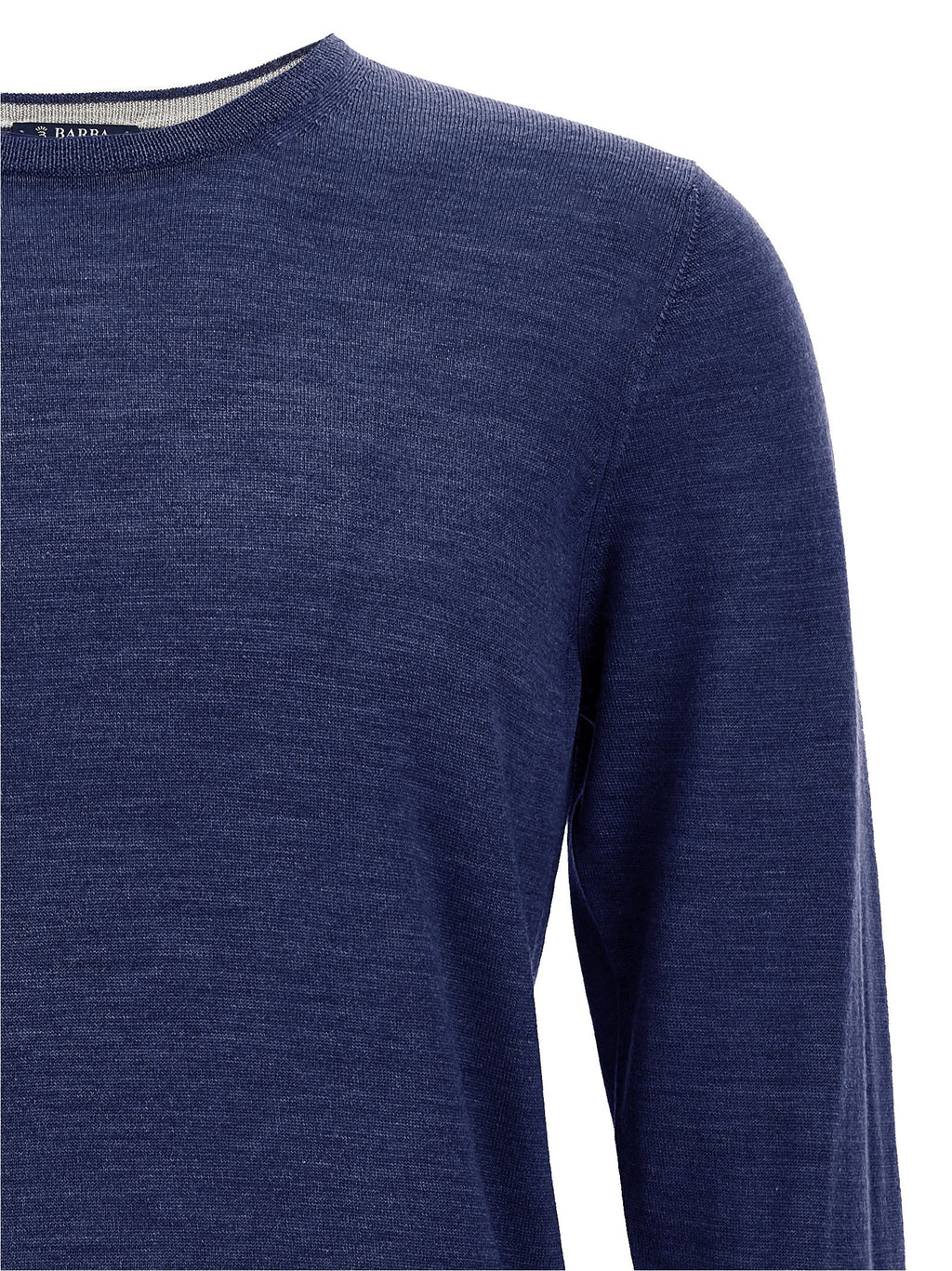 Barba Napoli Blue Wool Cardigan