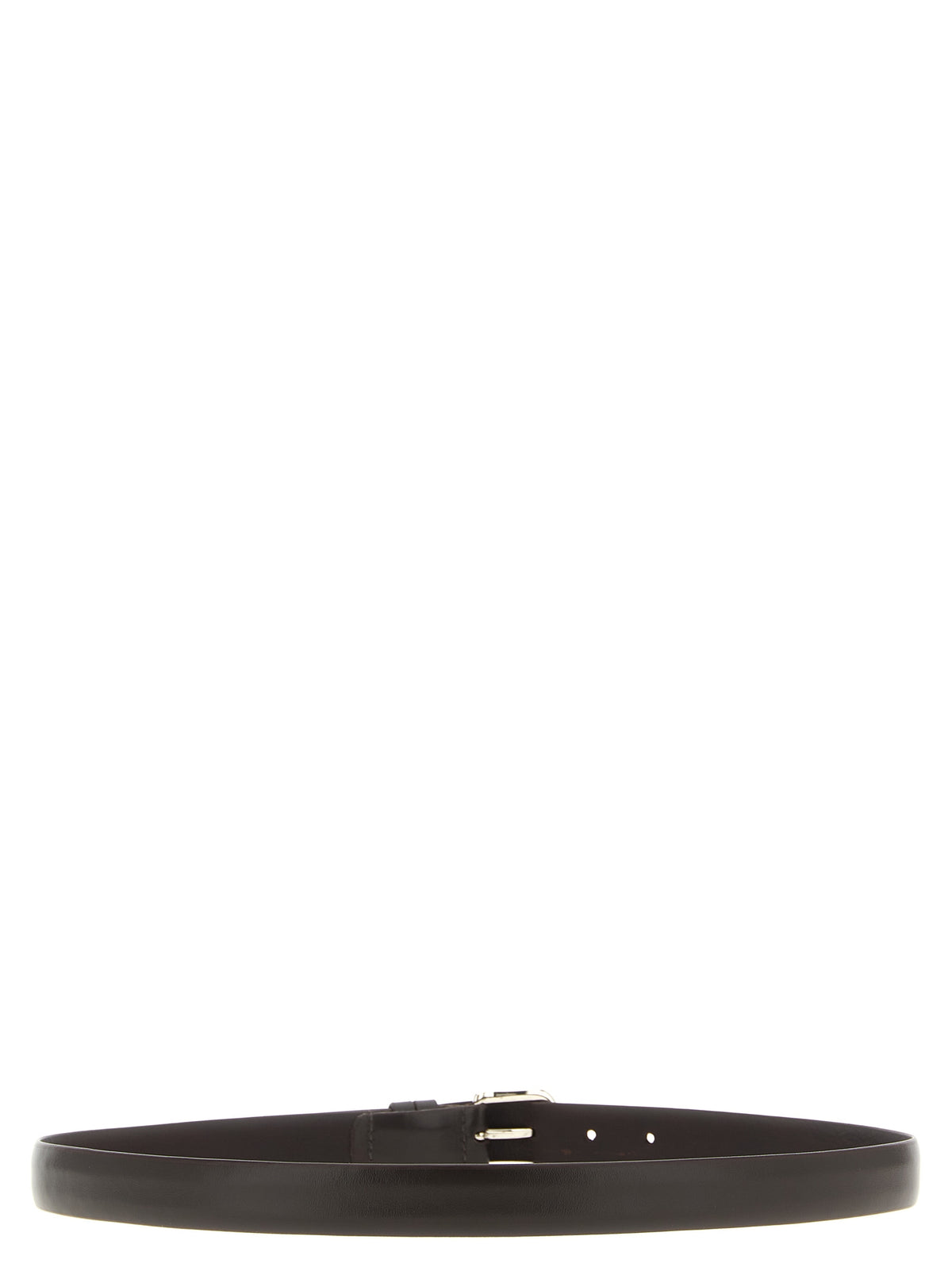 ZERBINI CLAUDIO Brown Leather Regular Belt