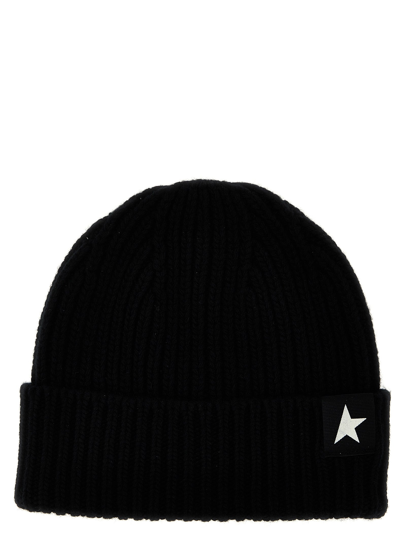 Golden Goose Black Wool Beanie
