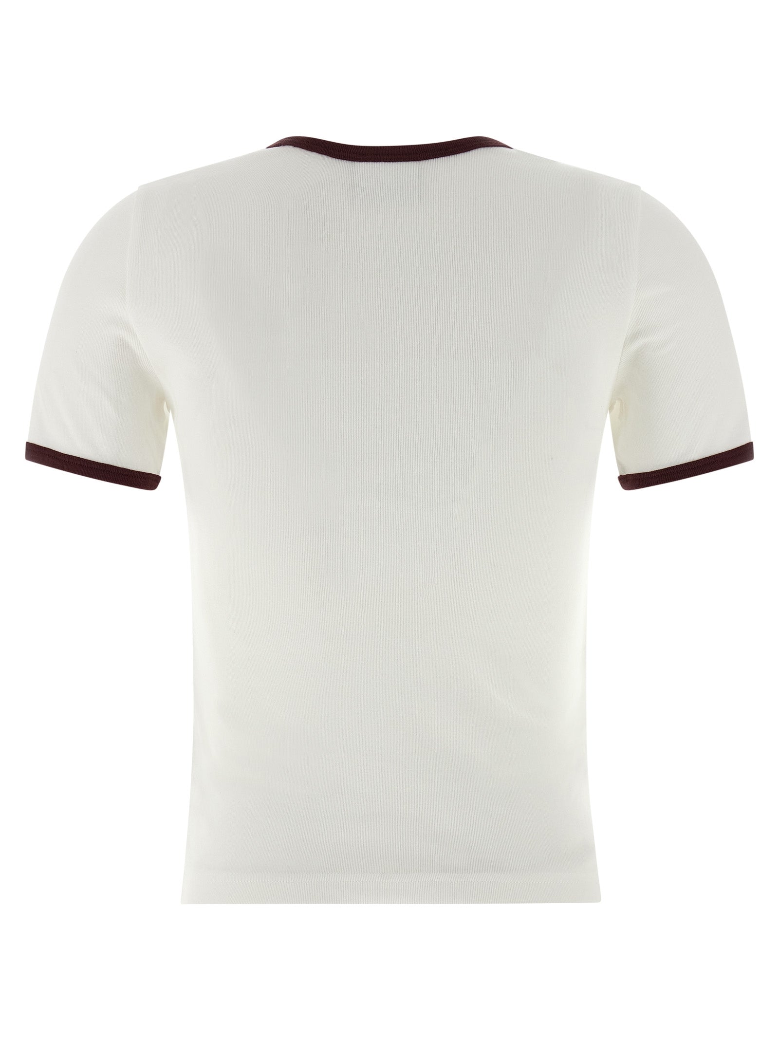 Courrèges White Cotton T-Shirt