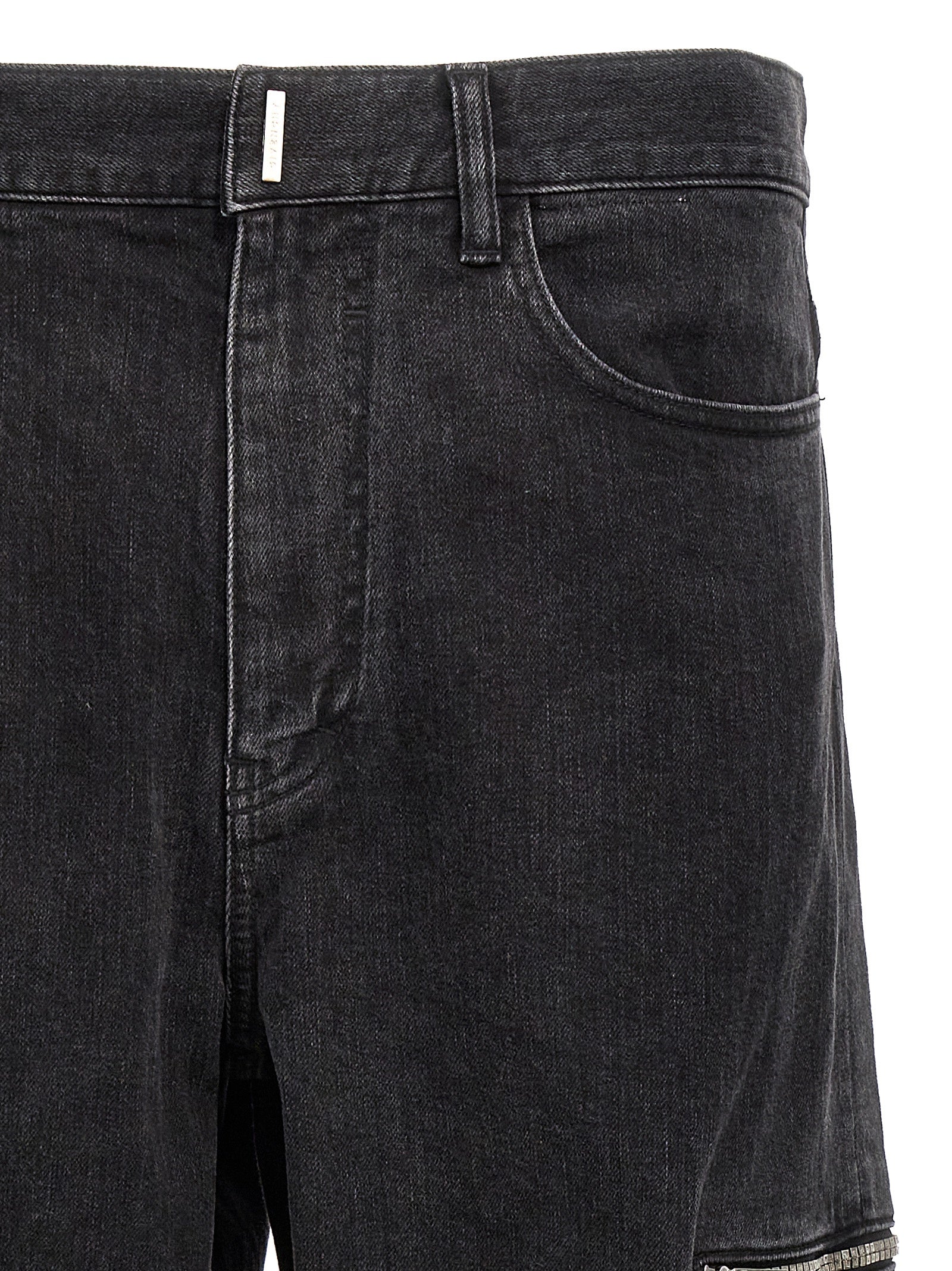 Givenchy Black Cotton Jeans Denim