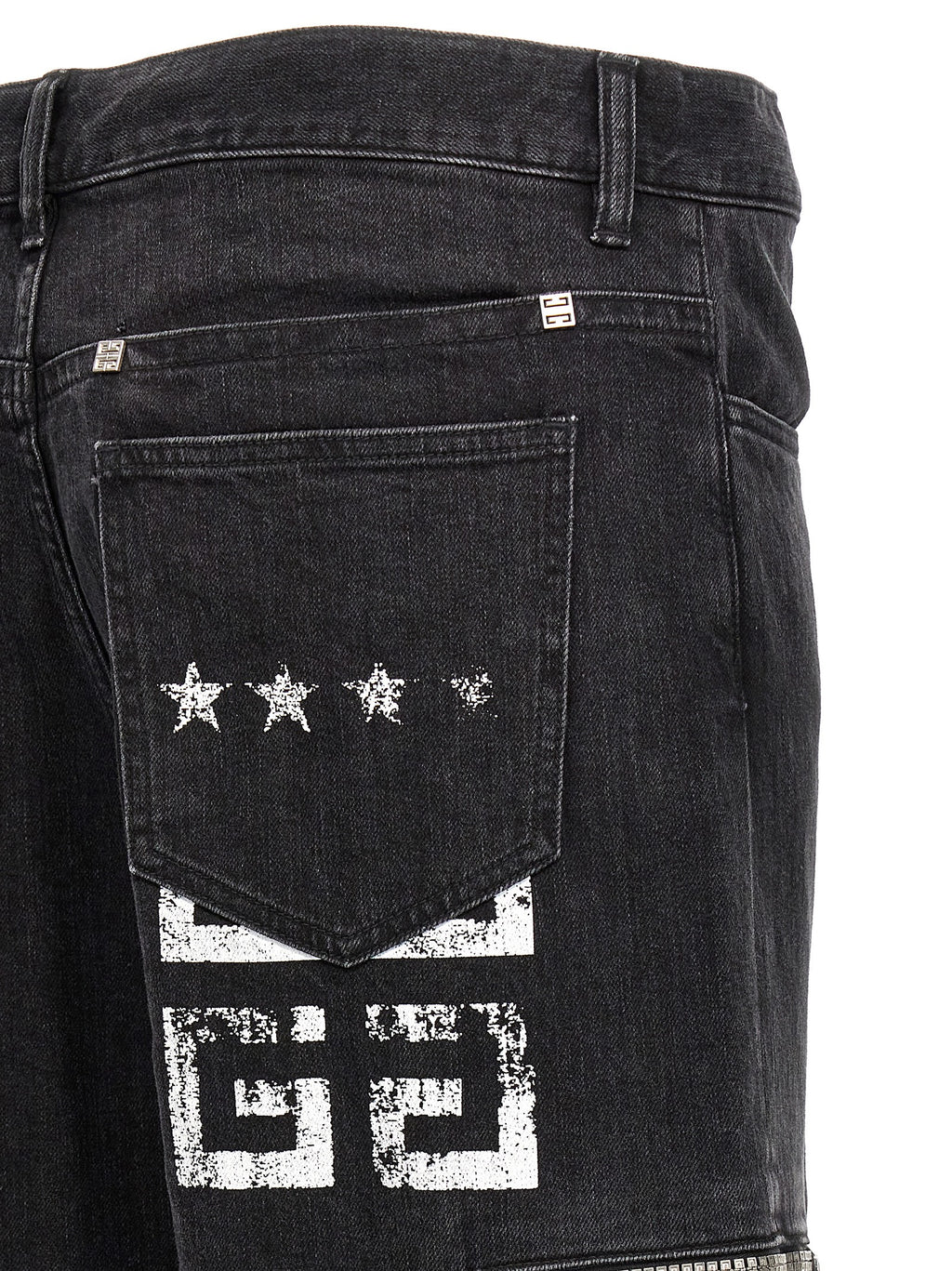 Givenchy Black Cotton Jeans Denim