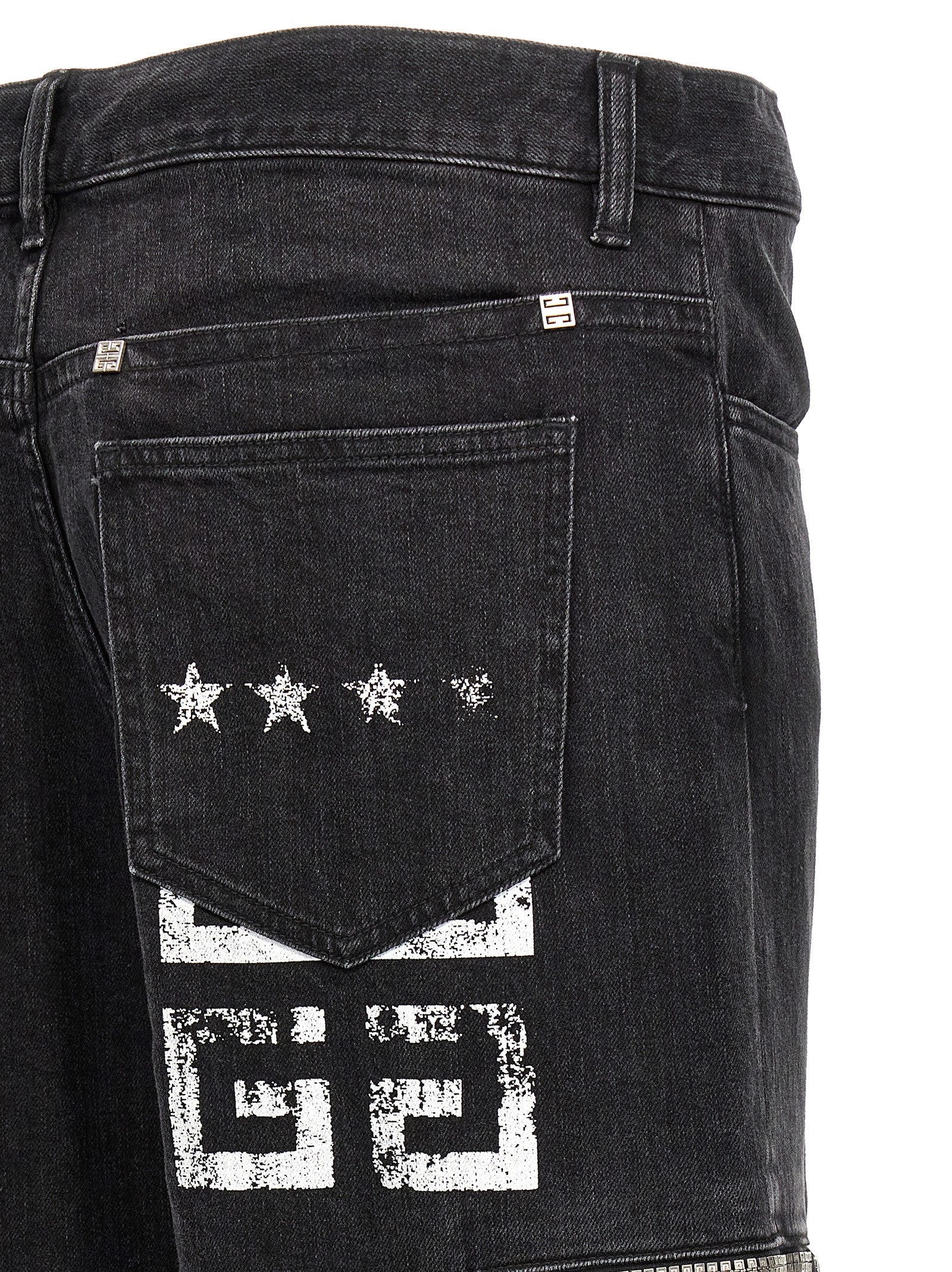 Givenchy Black Cotton Jeans Denim