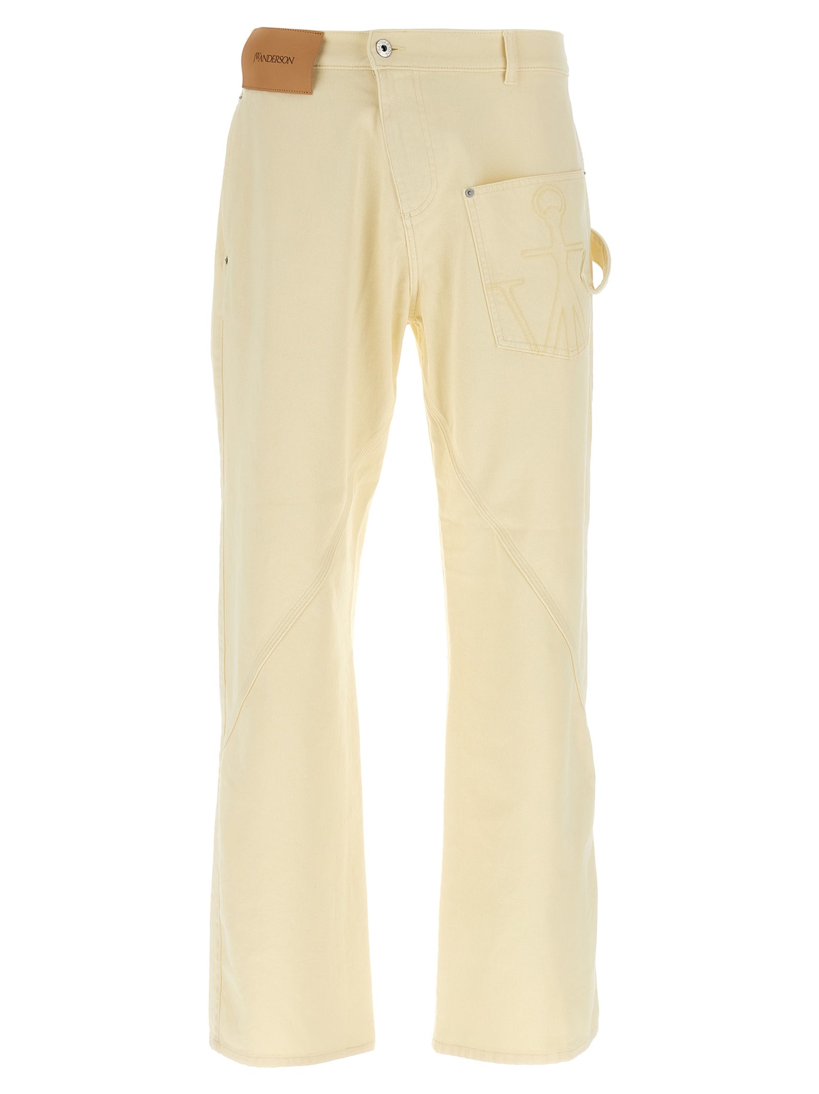 J.W.Anderson Bicolor Cotton Casual Pants